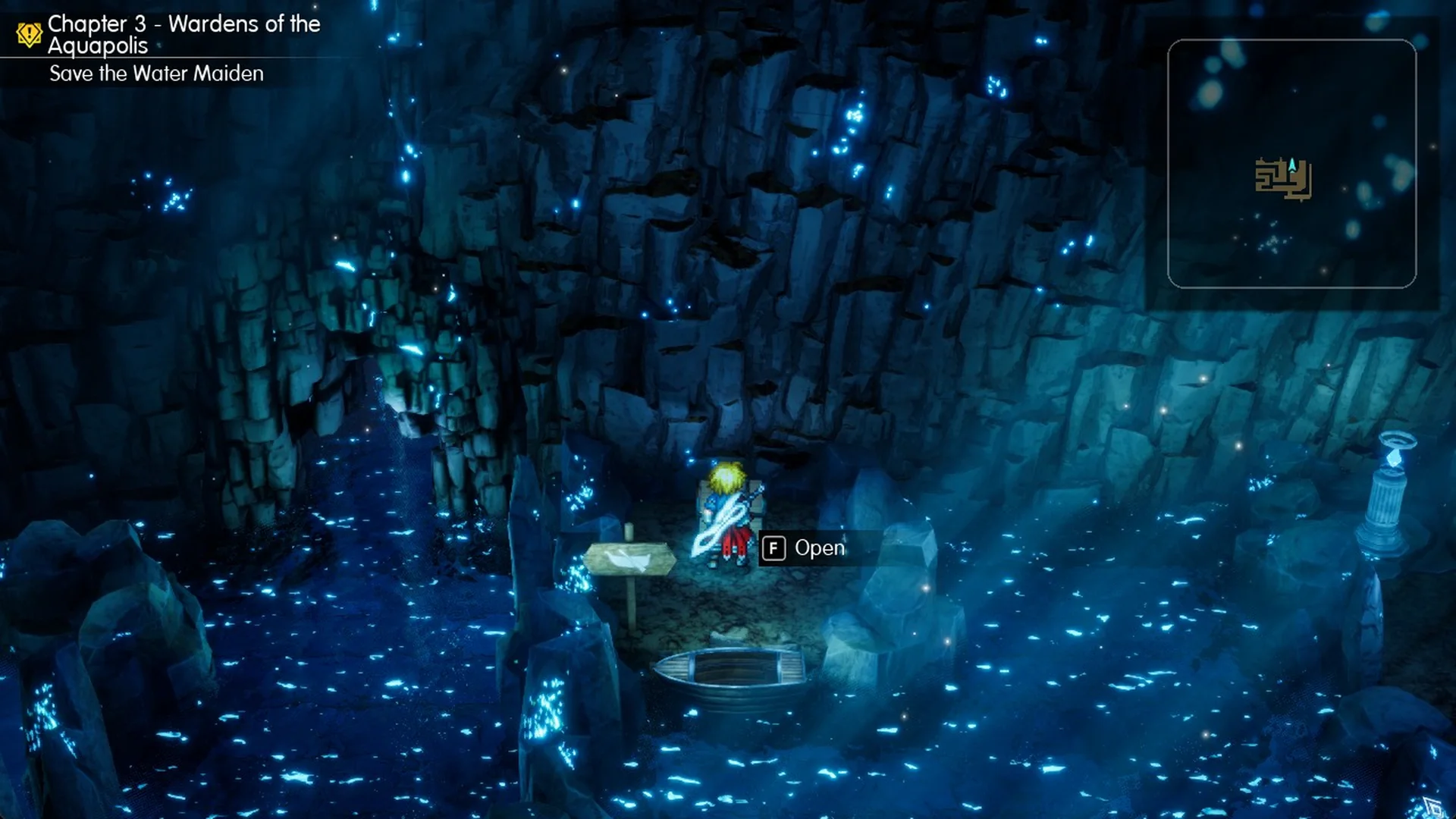 Shuriken chest on the landing north of the Area 4 raft