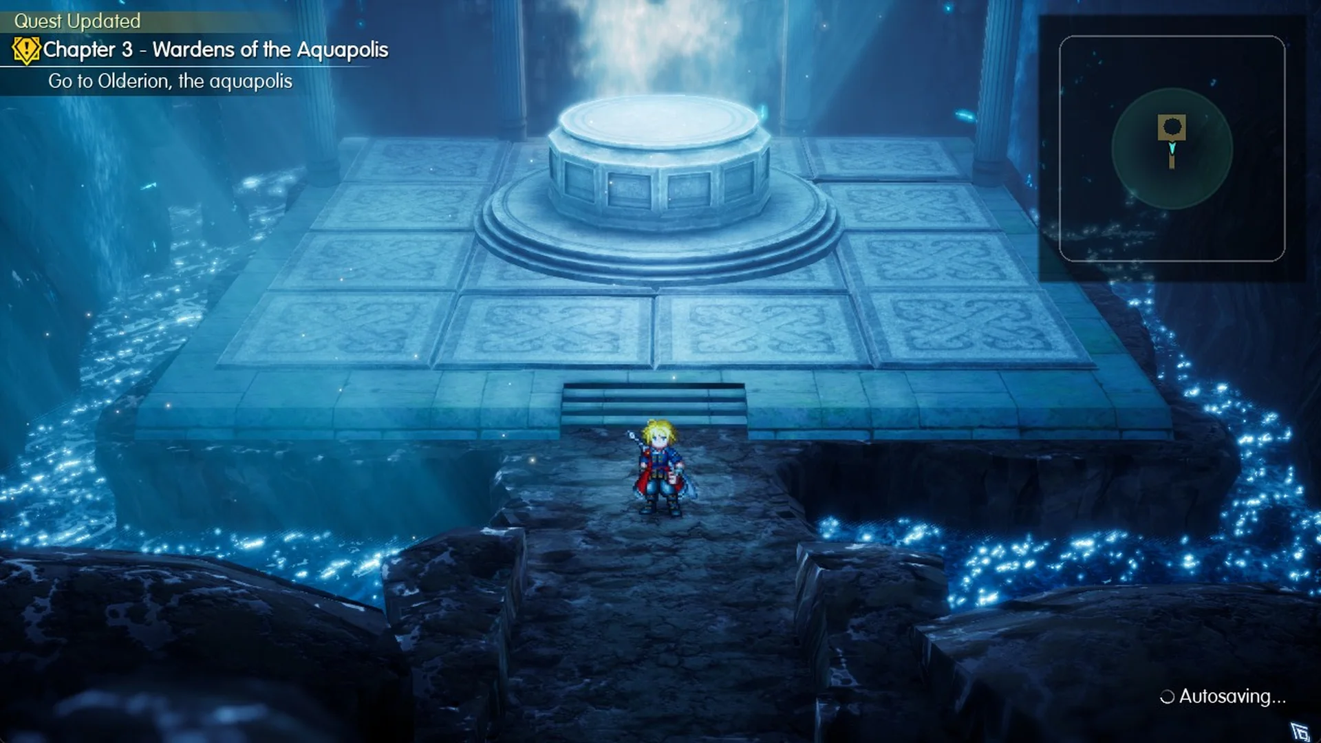 Quest Updated Go to Olderion, the aquapolis after the Wave Lopros fight