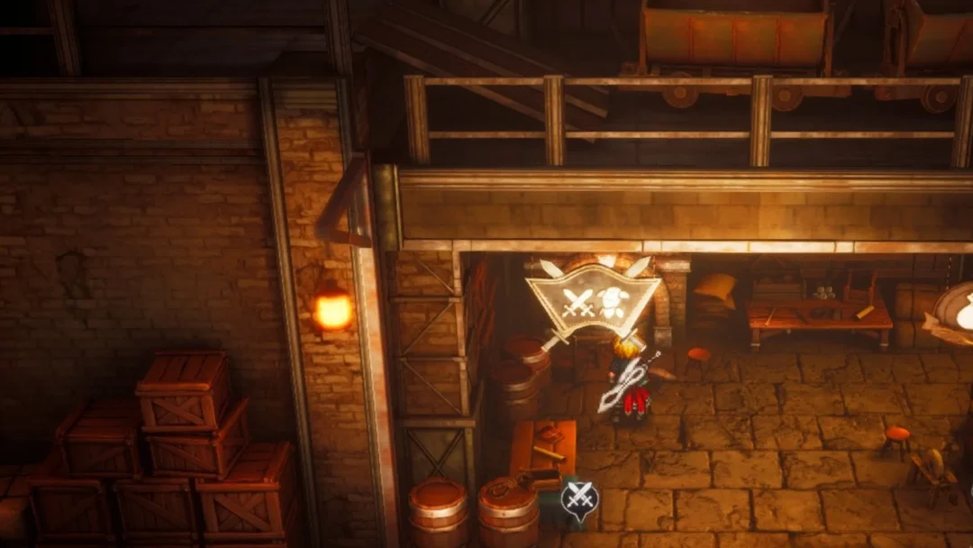 Dwarven Forge shop signs in Final Fantasy Resonance