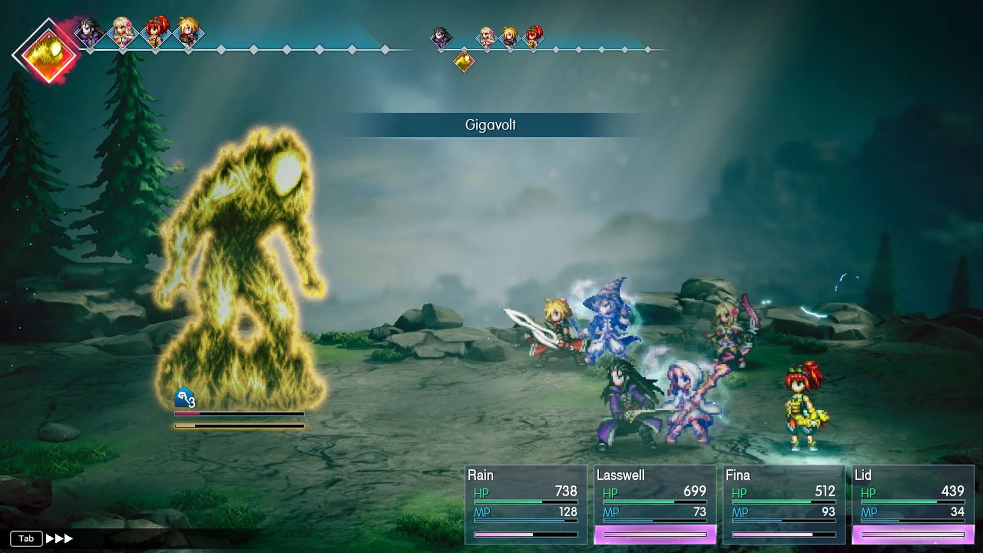 Gigavolt banner as Liquid Thunder strikes Lid