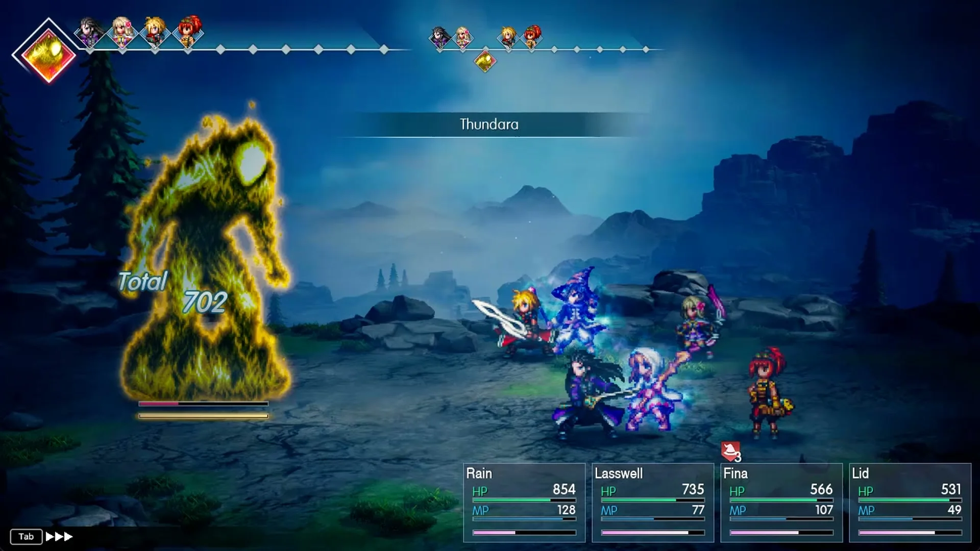 Thundara banner as Liquid Thunder strikes Lid
