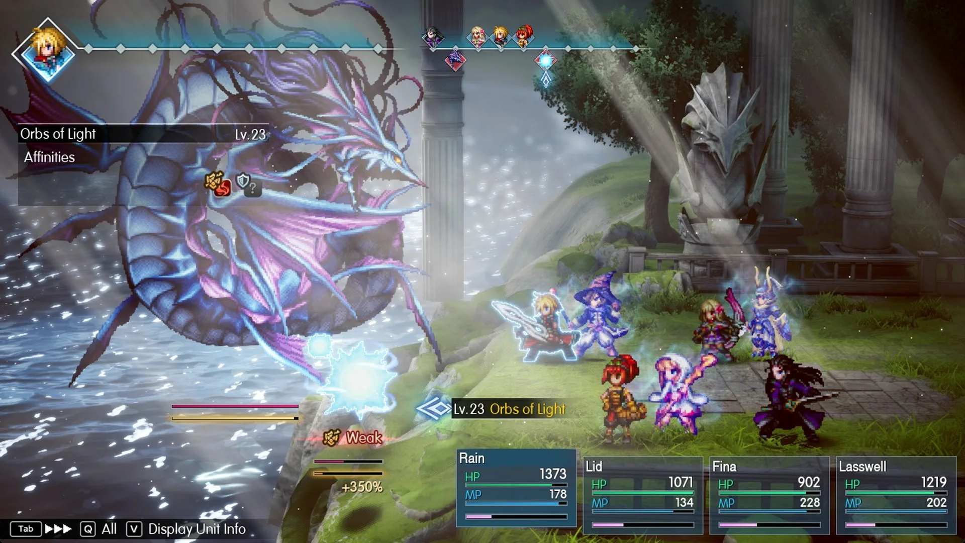 Fira on the Ice Orb of Light: Weak, +350%