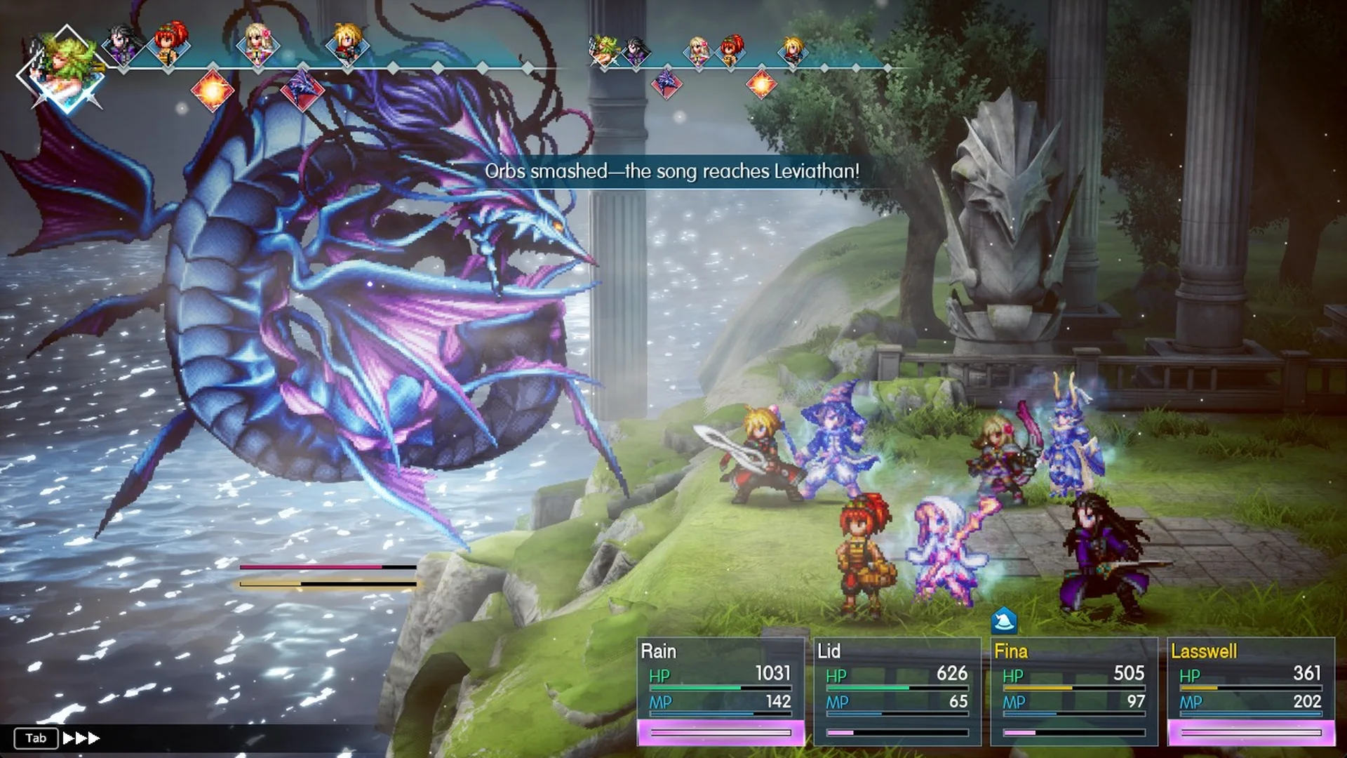 Orbs smashed, the song reaches Leviathan! banner