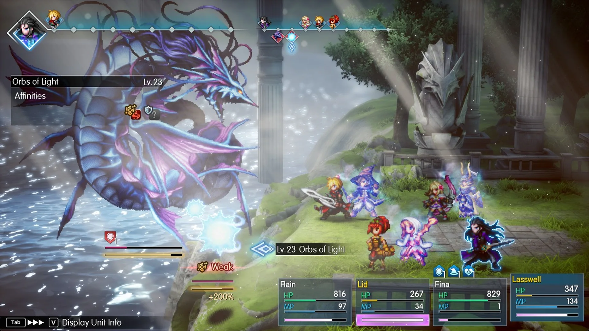 Flame Scroll I on the second Ice orb: Weak, +200%