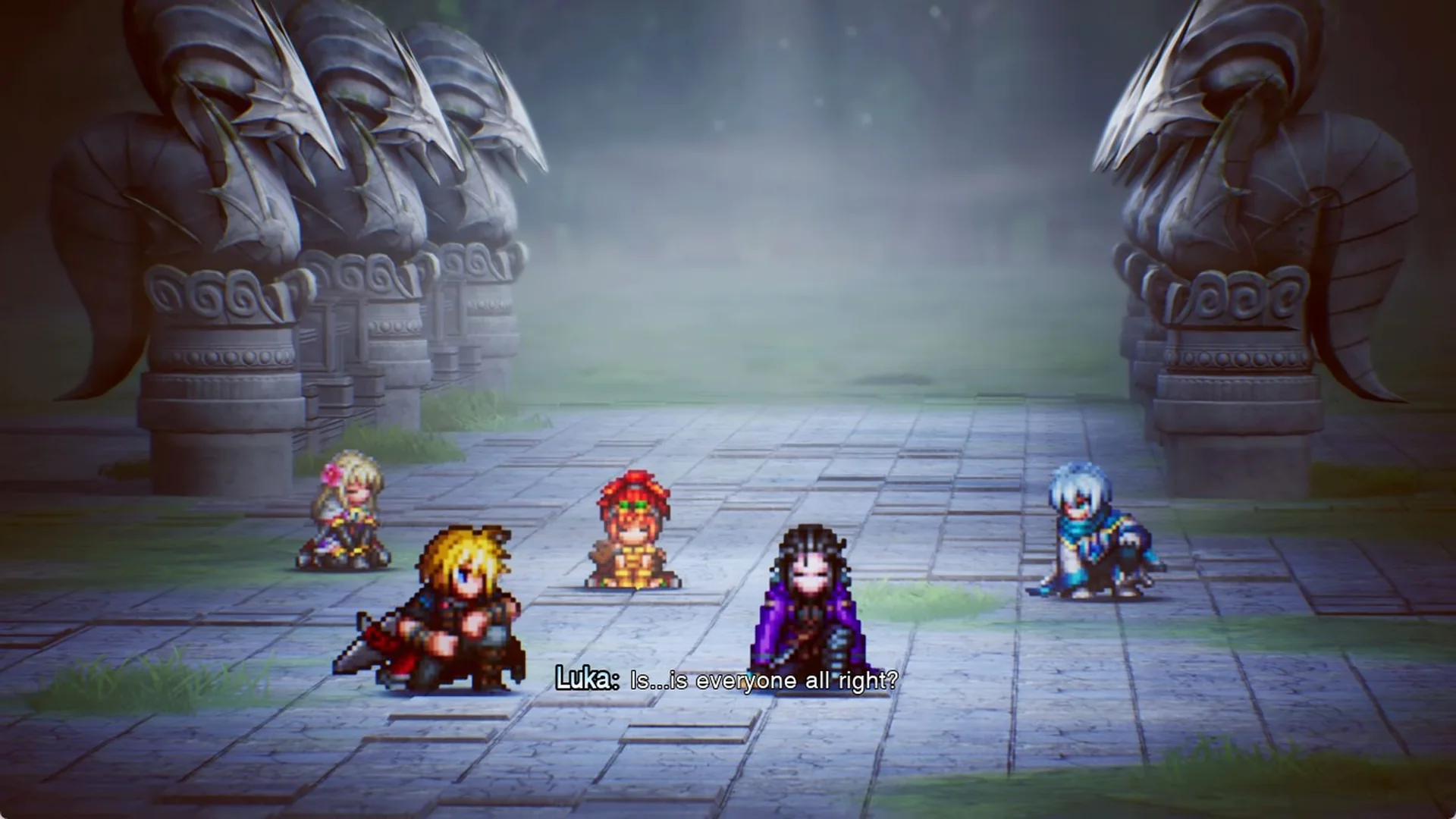 Luka: Is...is everyone all right?