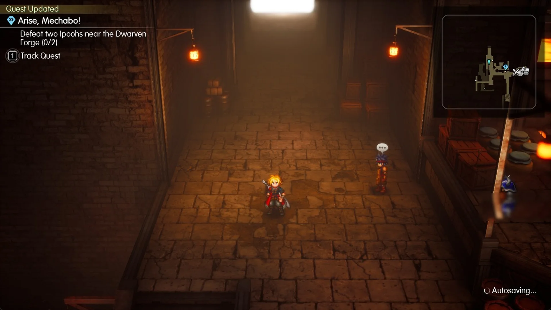 Quest Updated: Arise, Mechabo! Defeat two Ipoohs near the Dwarven Forge (0/2)