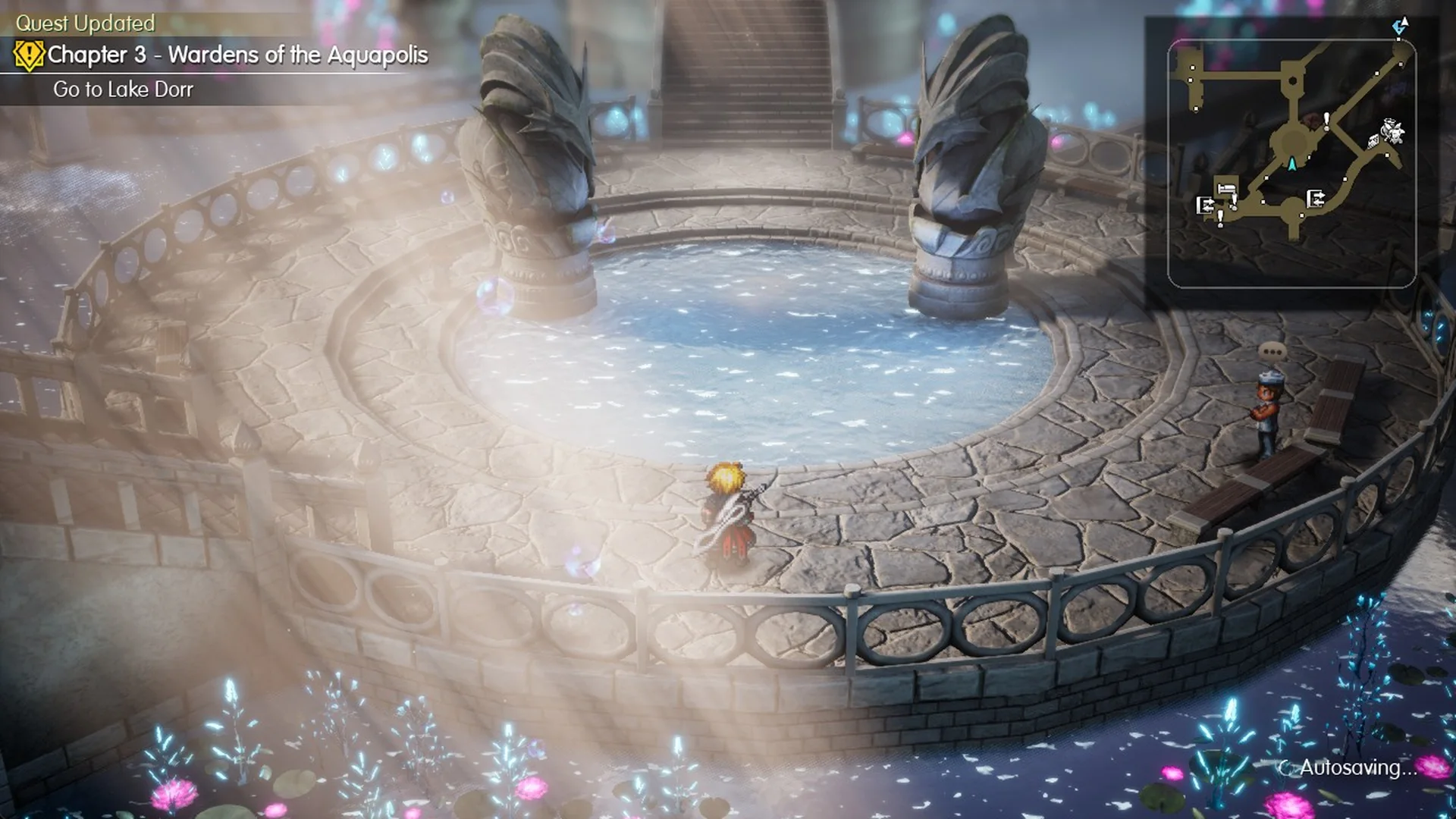 Quest Updated Go to Lake Dorr with Autosaving