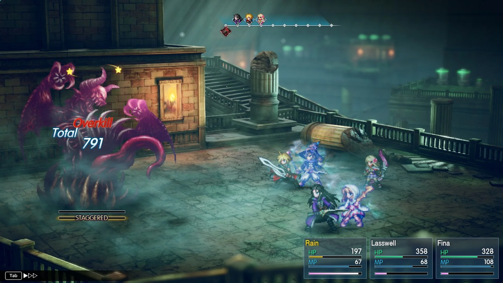 Hibernal Fury Overkill Total 791 on The Hunger