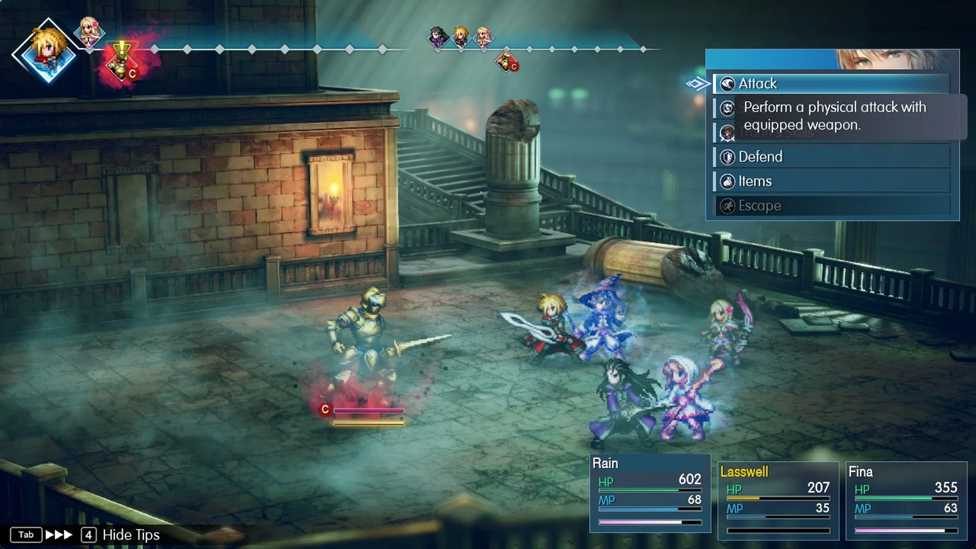 The Hunger v2 defeated by Null Moon with one soldier left