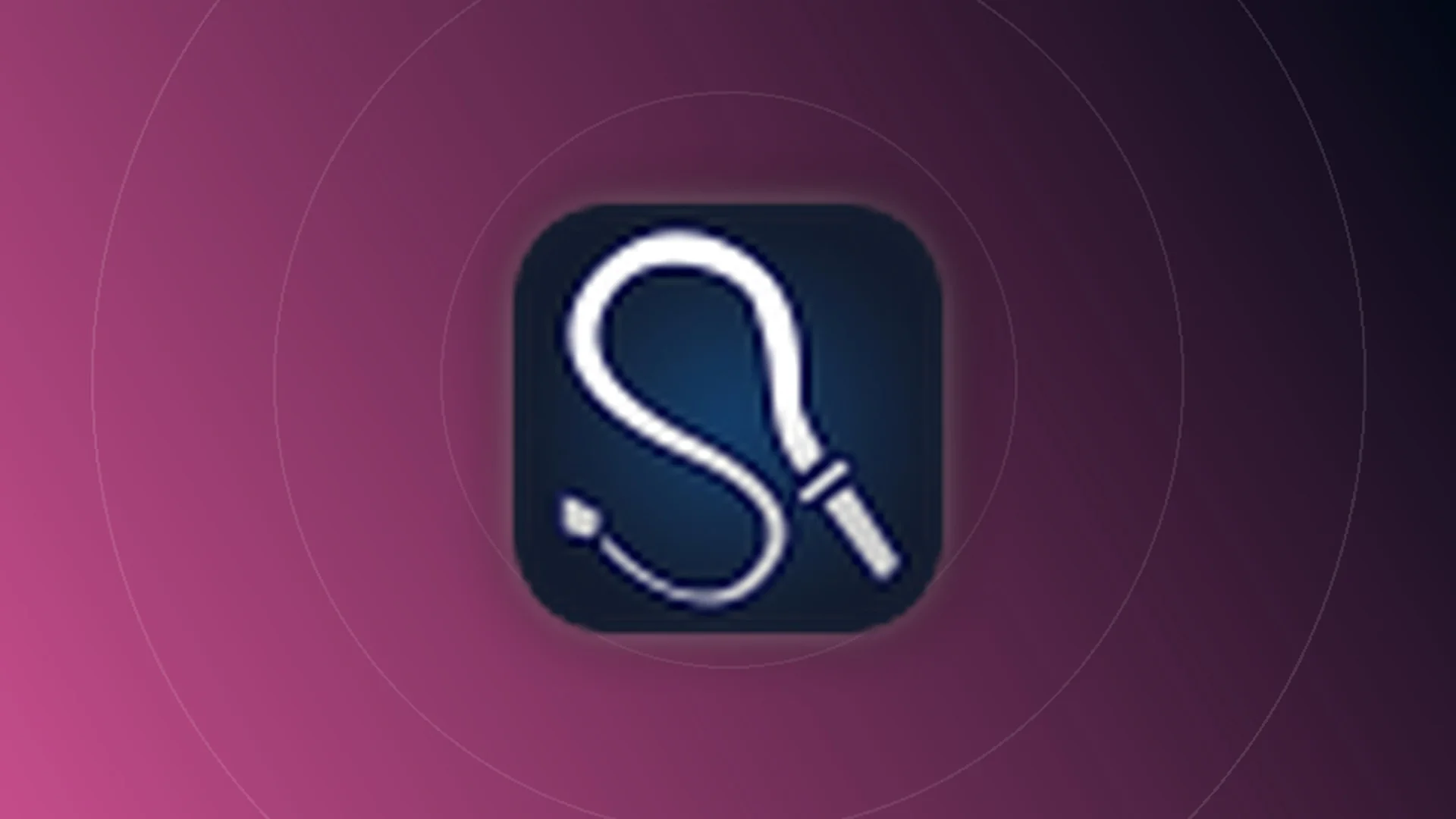 Whips icon on a gradient background