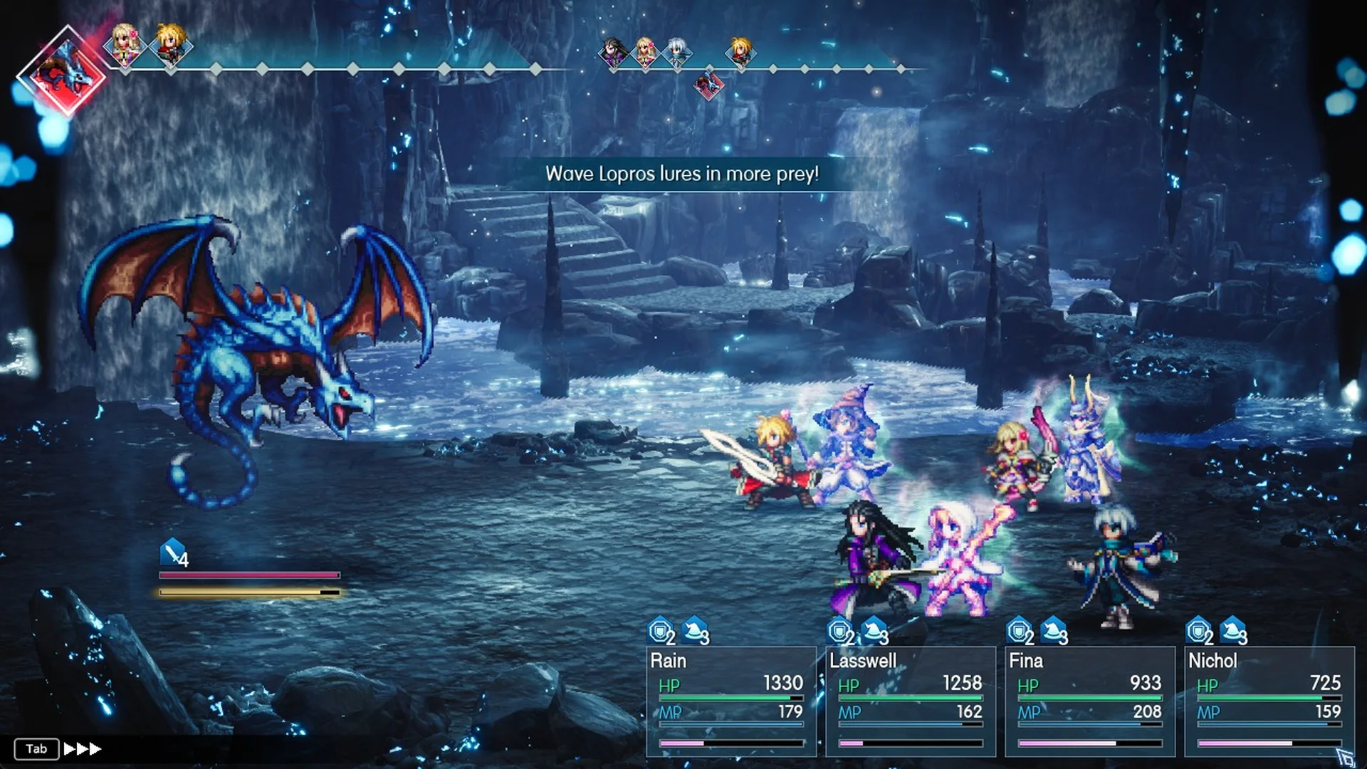 Wave Lopros lures in more prey! banner