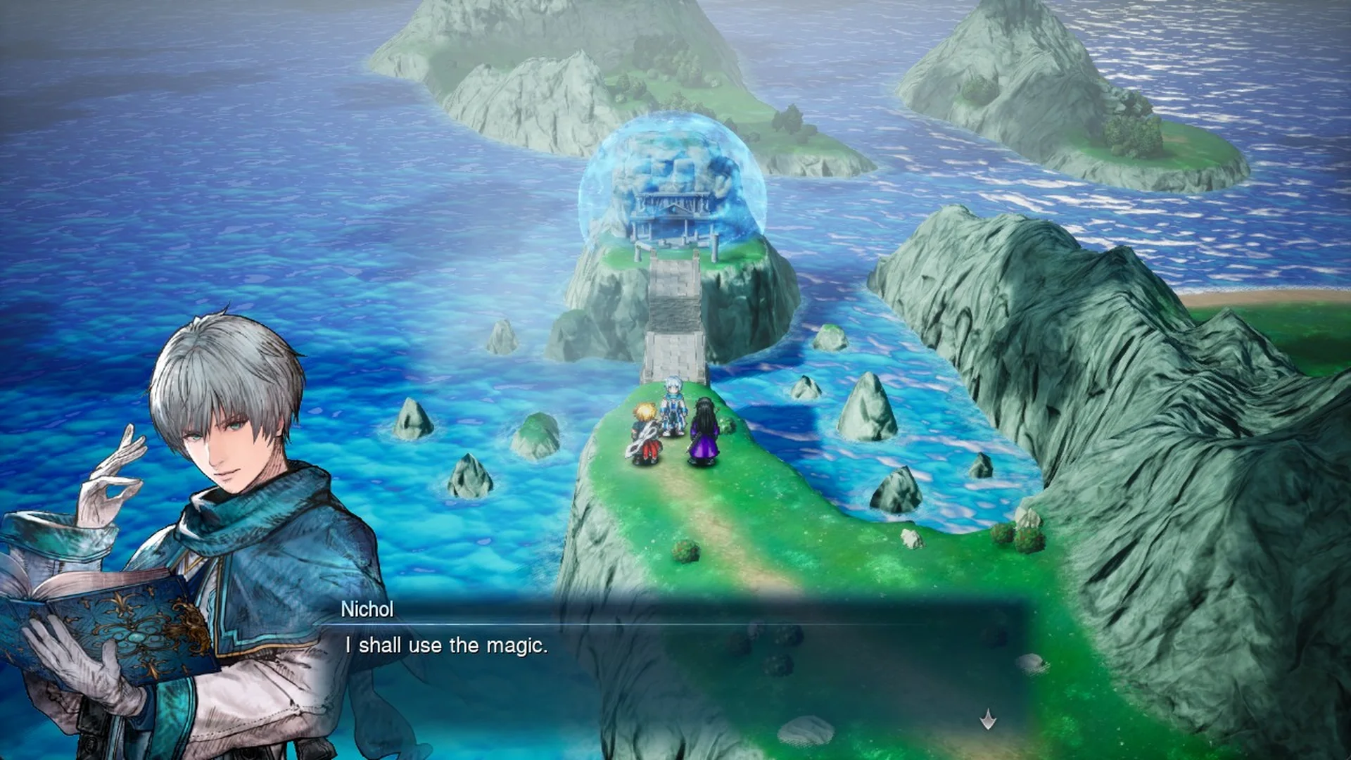 Nichol: I shall use the magic, at Warden's Cape