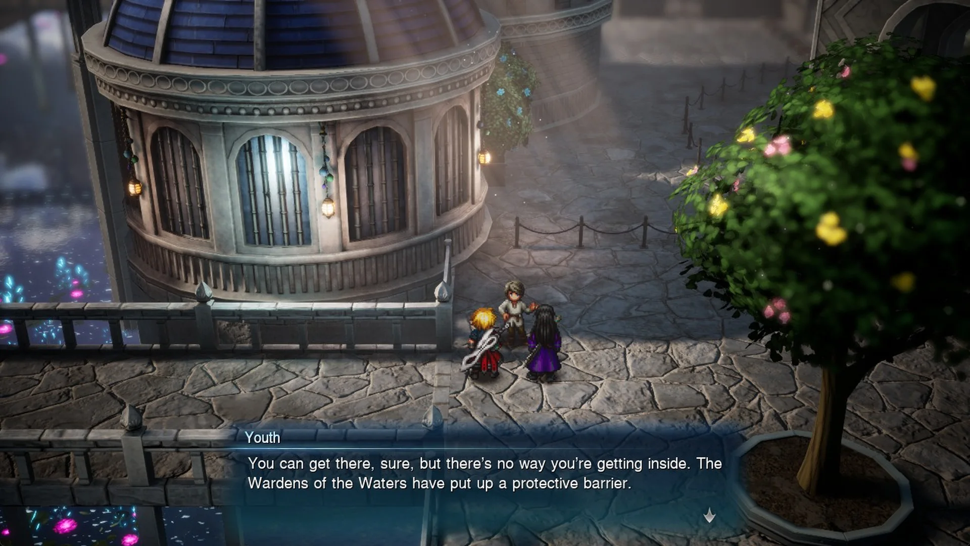 Youth: The Wardens of the Waters have put up a protective barrier.