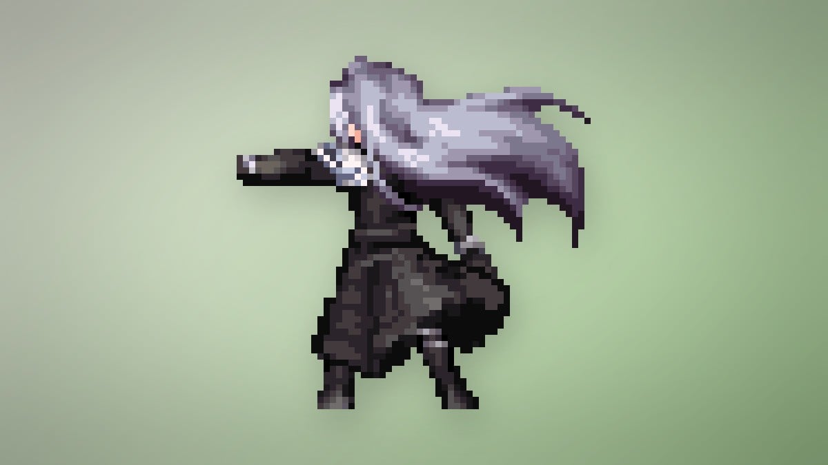 Sephiroth Vision card in Final Fantasy Resonance