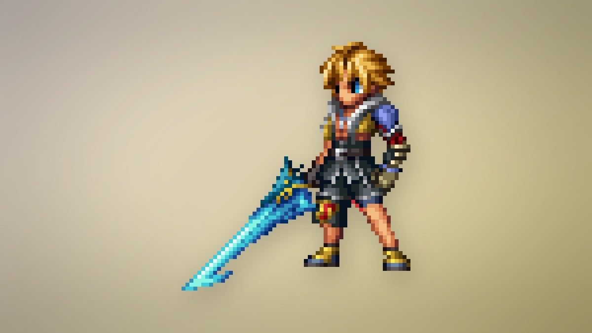 Tidus Vision card in Final Fantasy Resonance