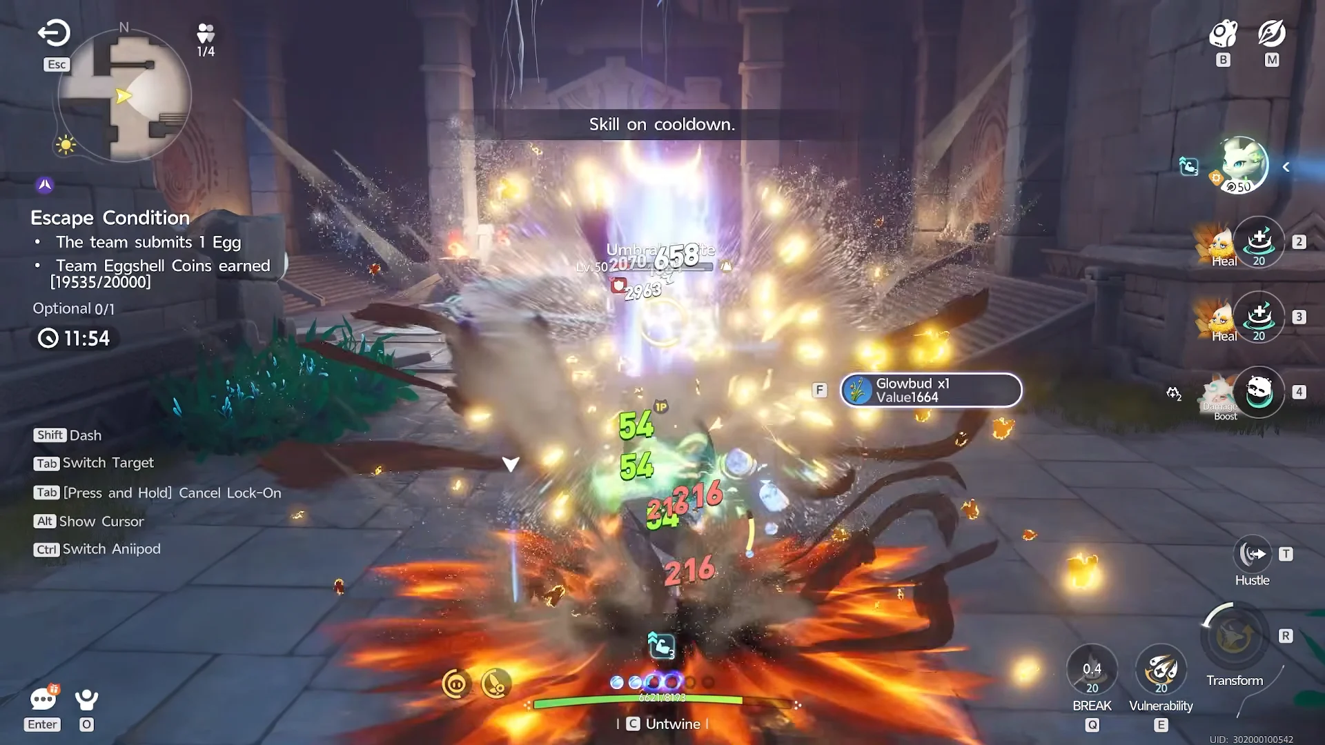 Clearing Umbra Animo & Excavating Egg