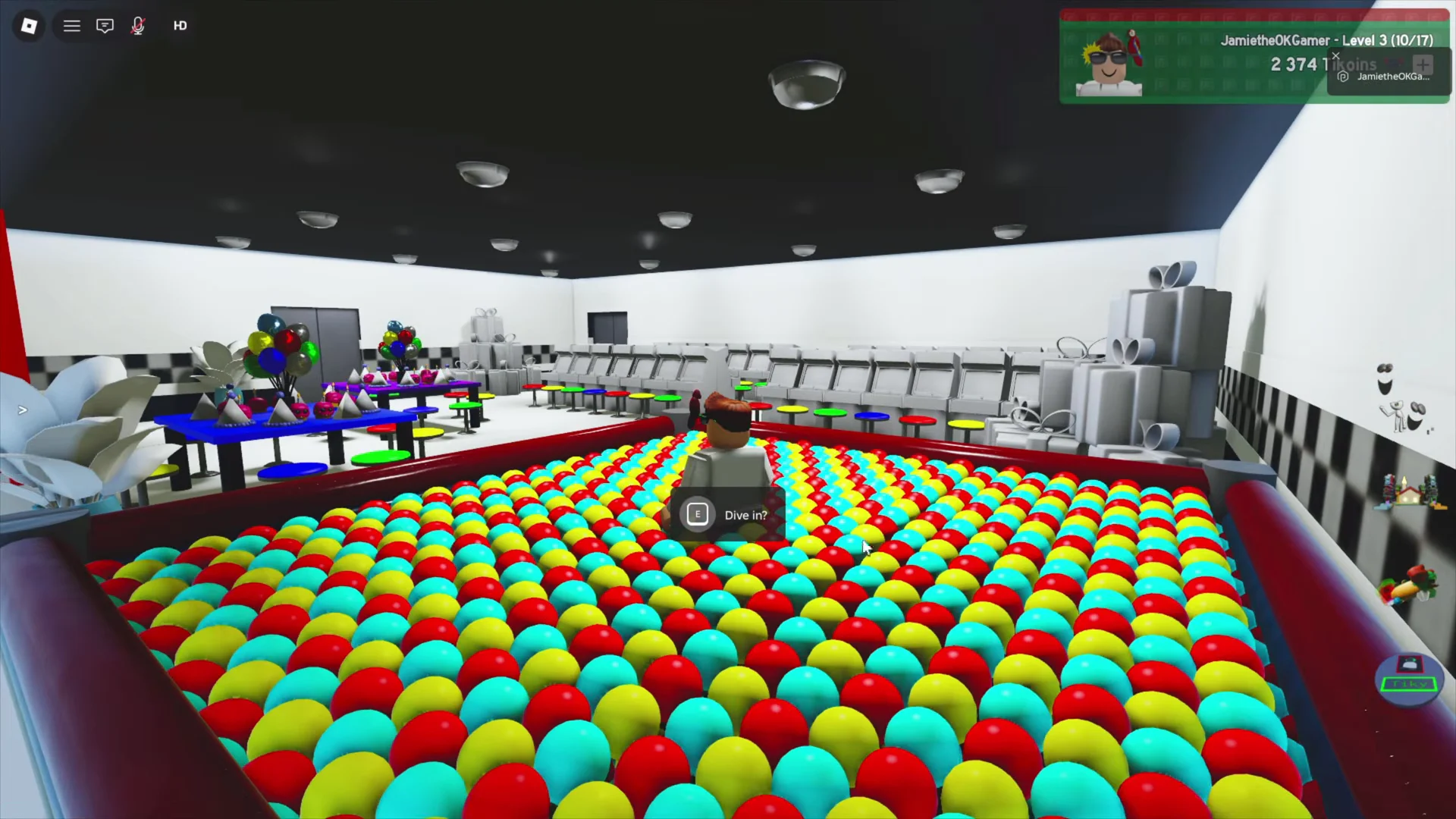 Ball Pit Teleportation