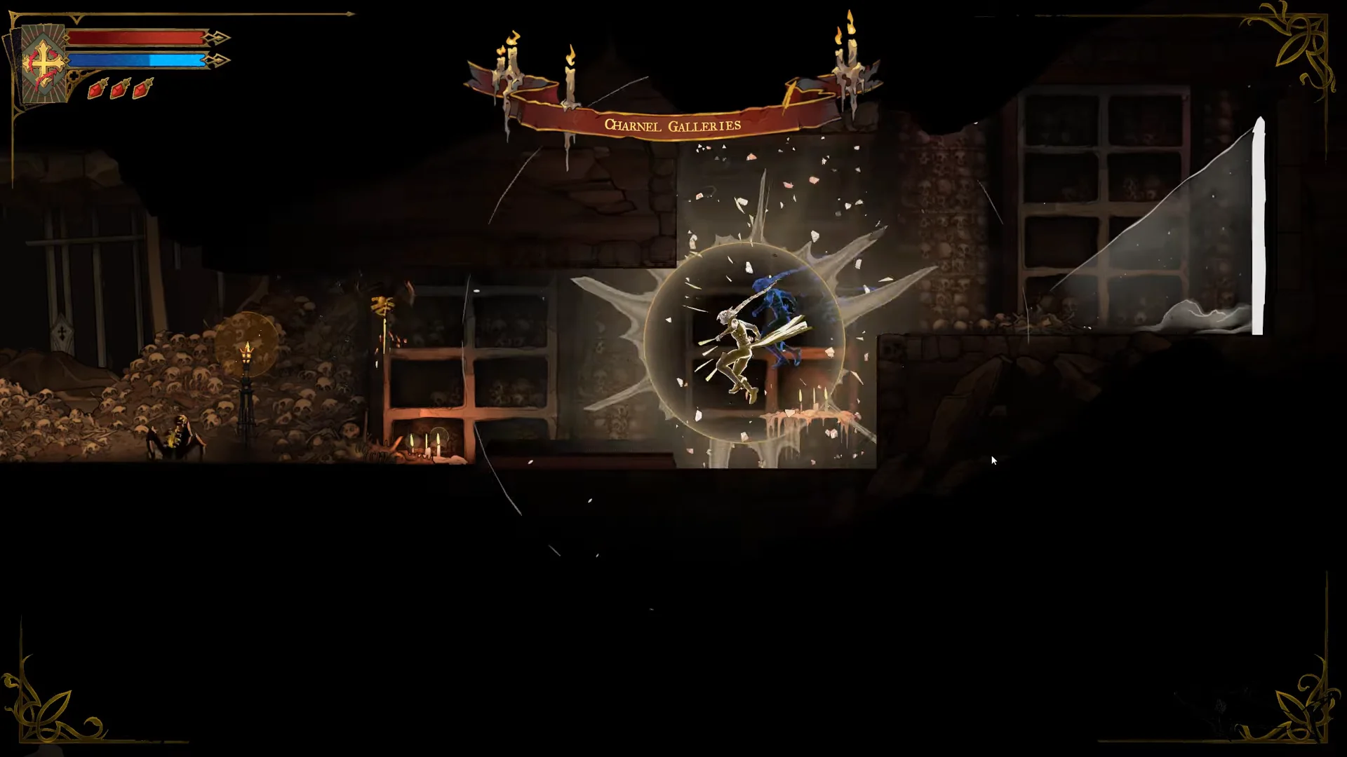 Entering Charnel Galleries