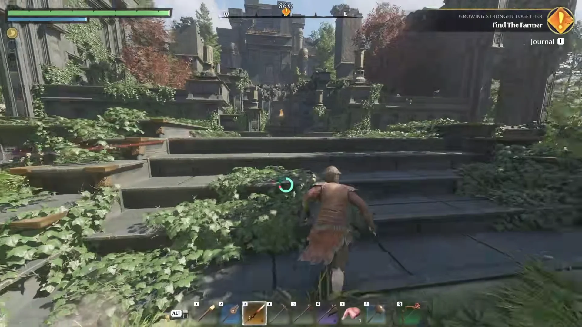 Reaching Ancient Vault Exterior