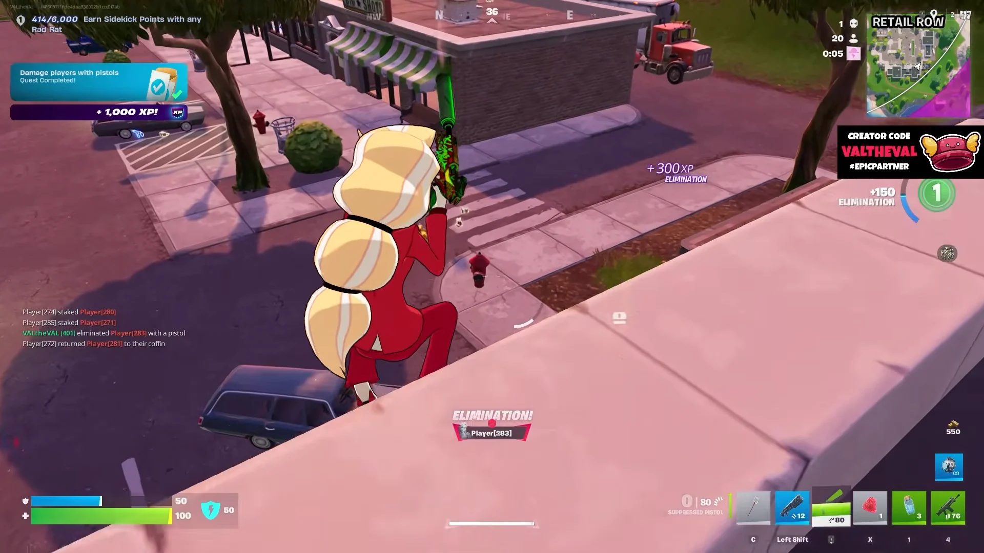 Retail Row Looting & Kills