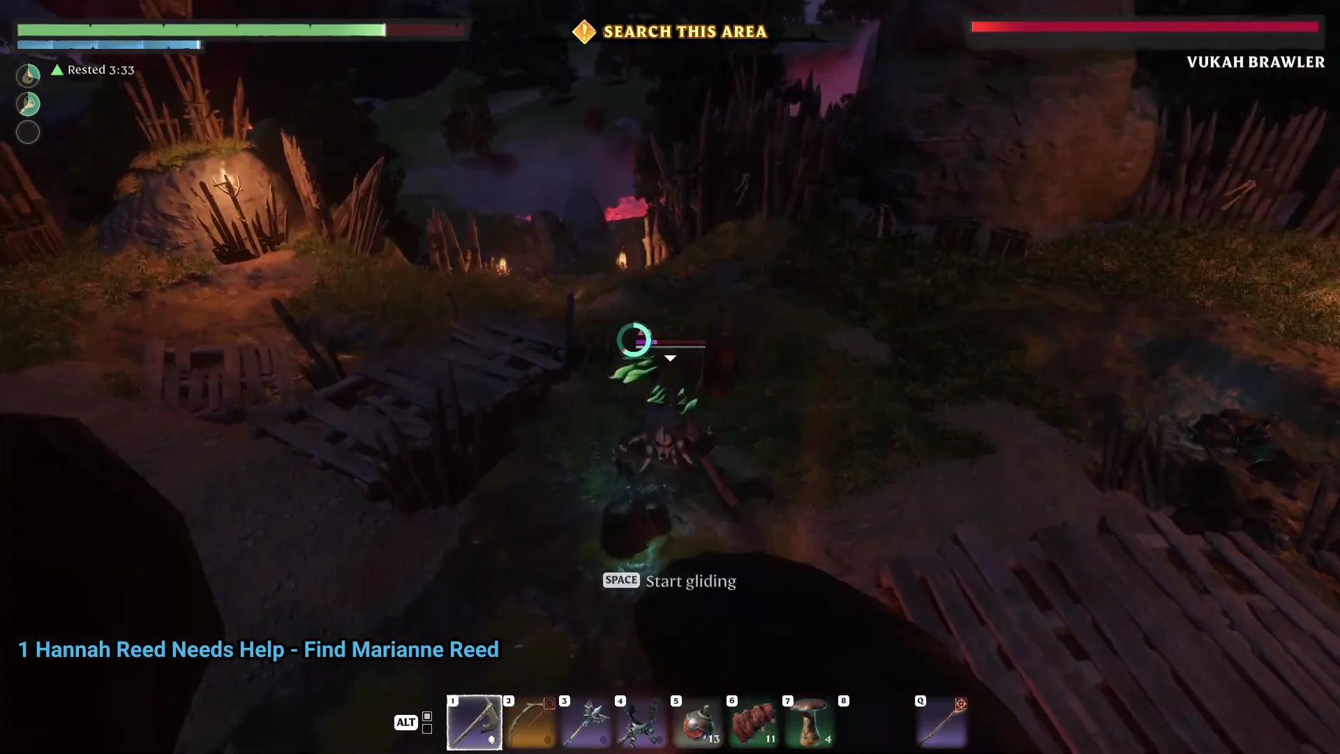 Search This Area in the Vukah camp