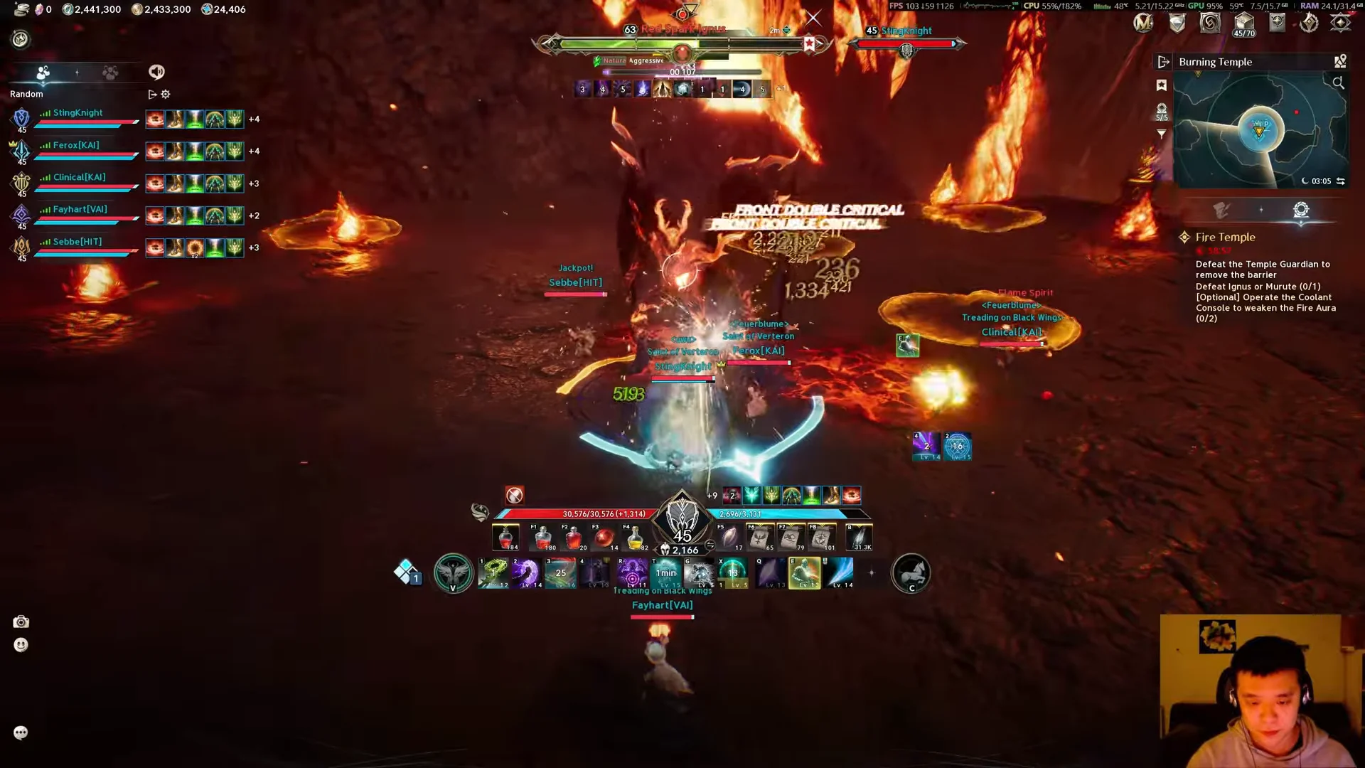 Red Spark Ignis Encounter