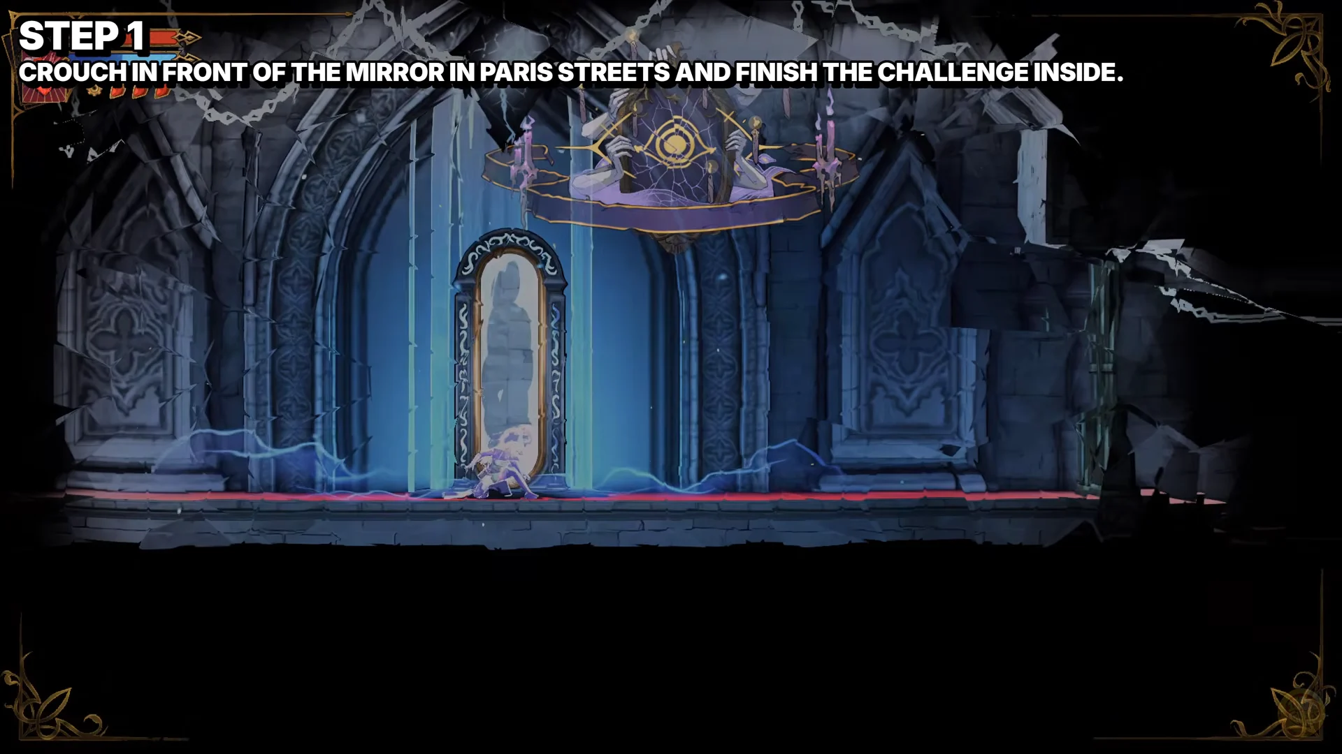 Step 1: Paris Streets Mirror Challenge
