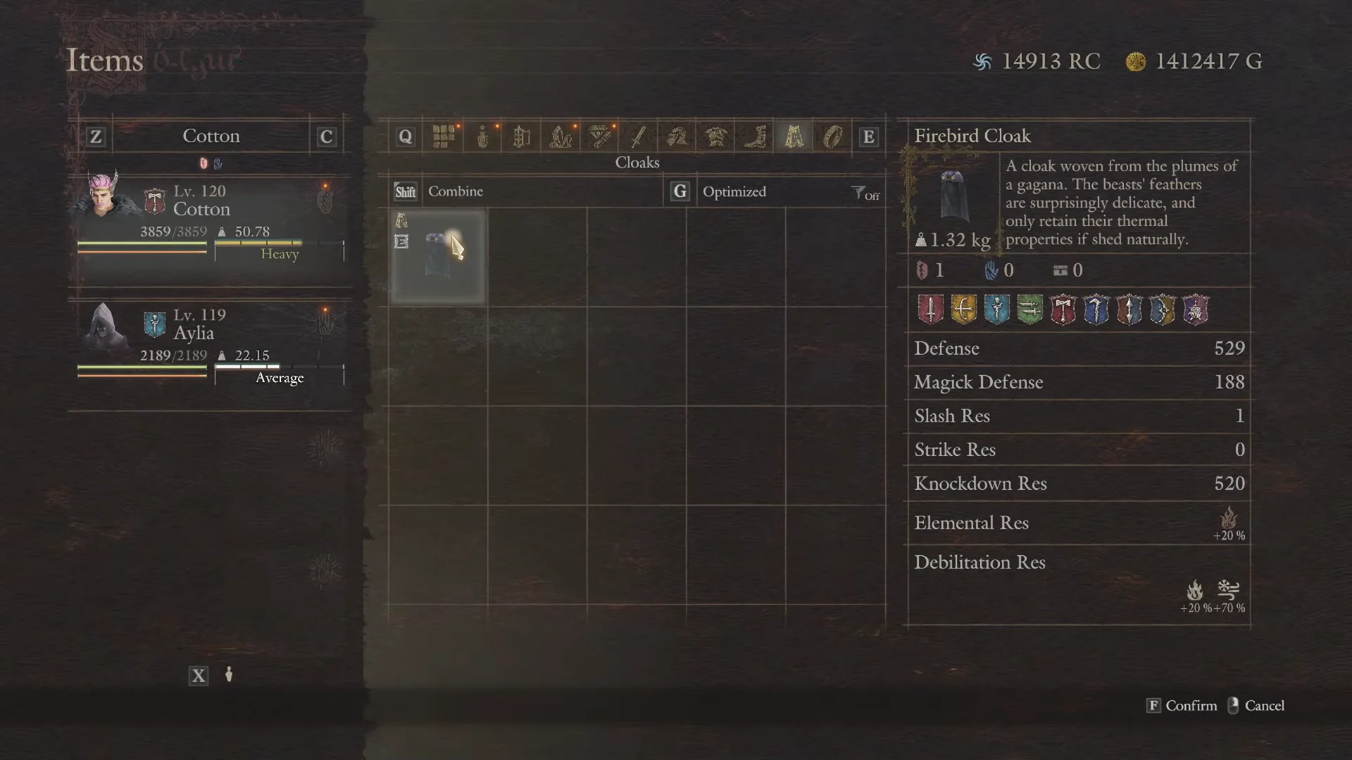 Firebird Cloak Questline