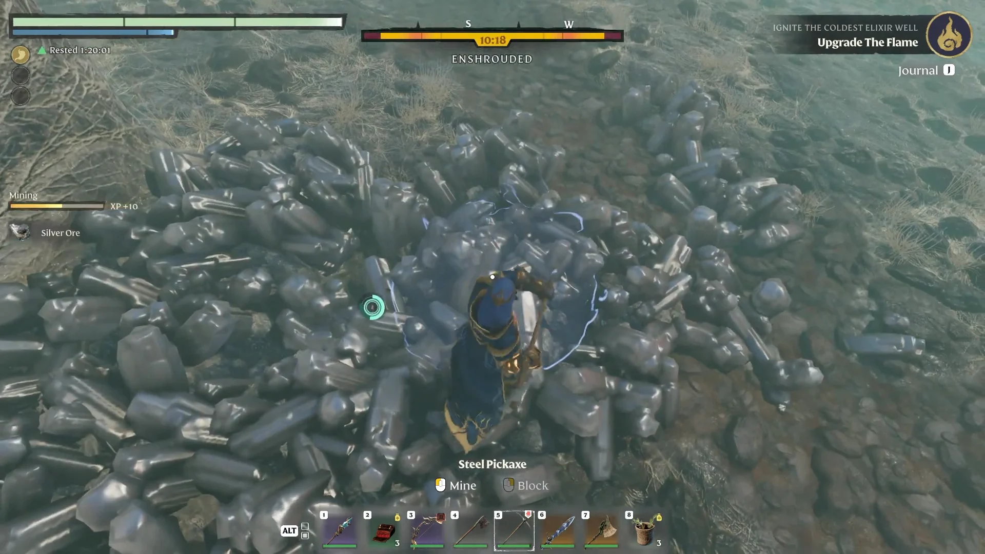 second silver cluster