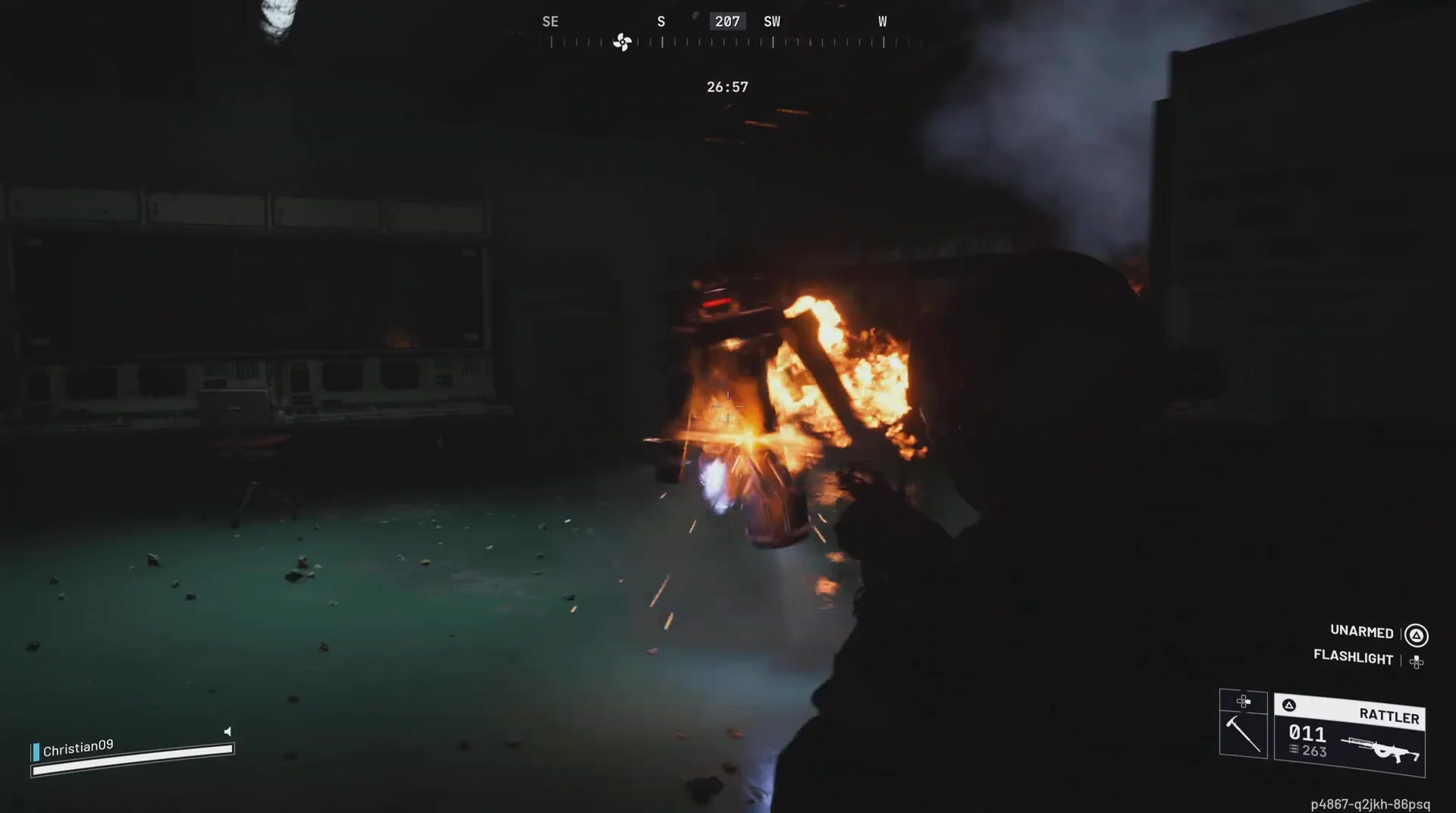 Setting on Fire and Switching to Melee