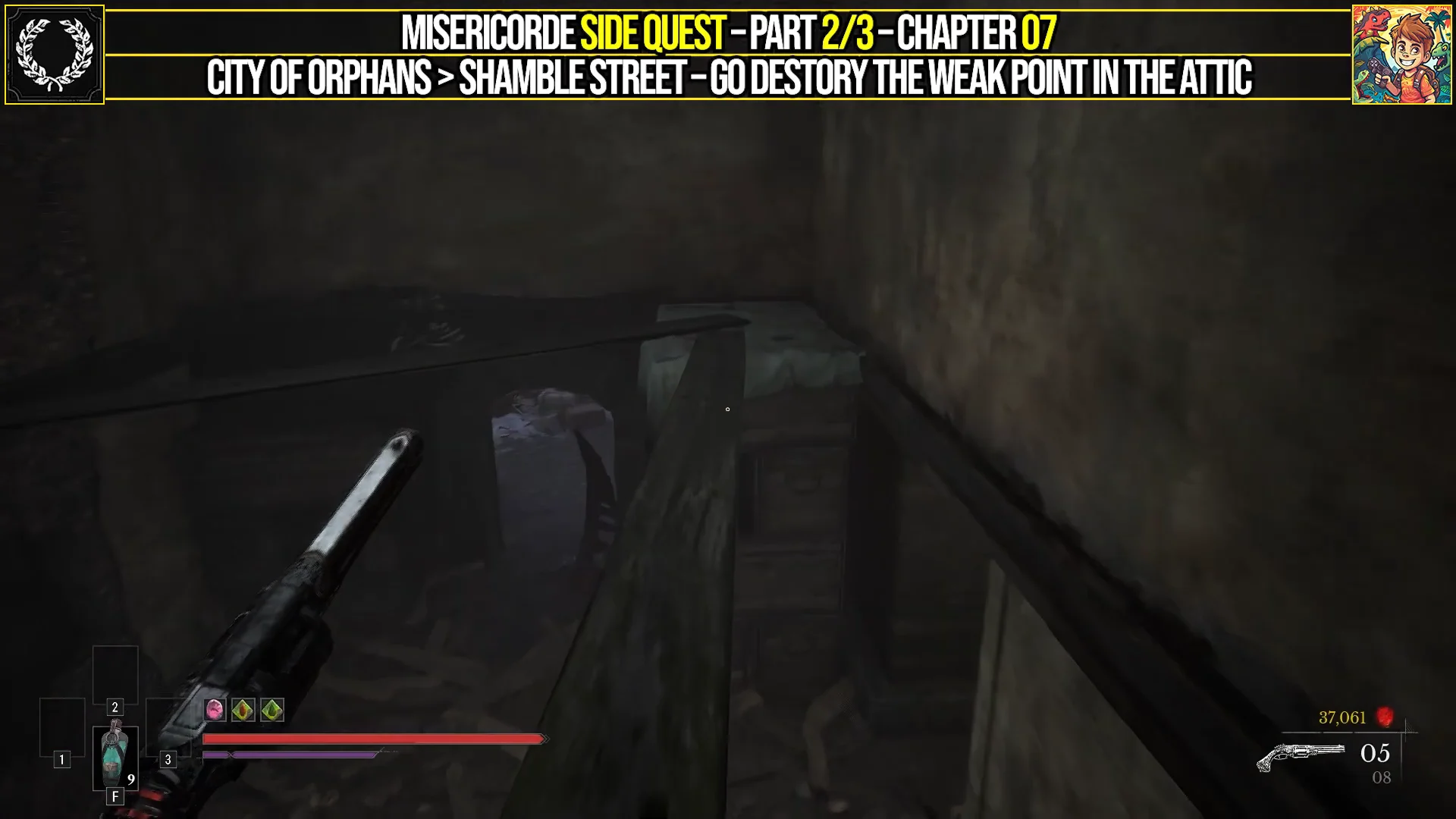 Navigating Ruined Building
