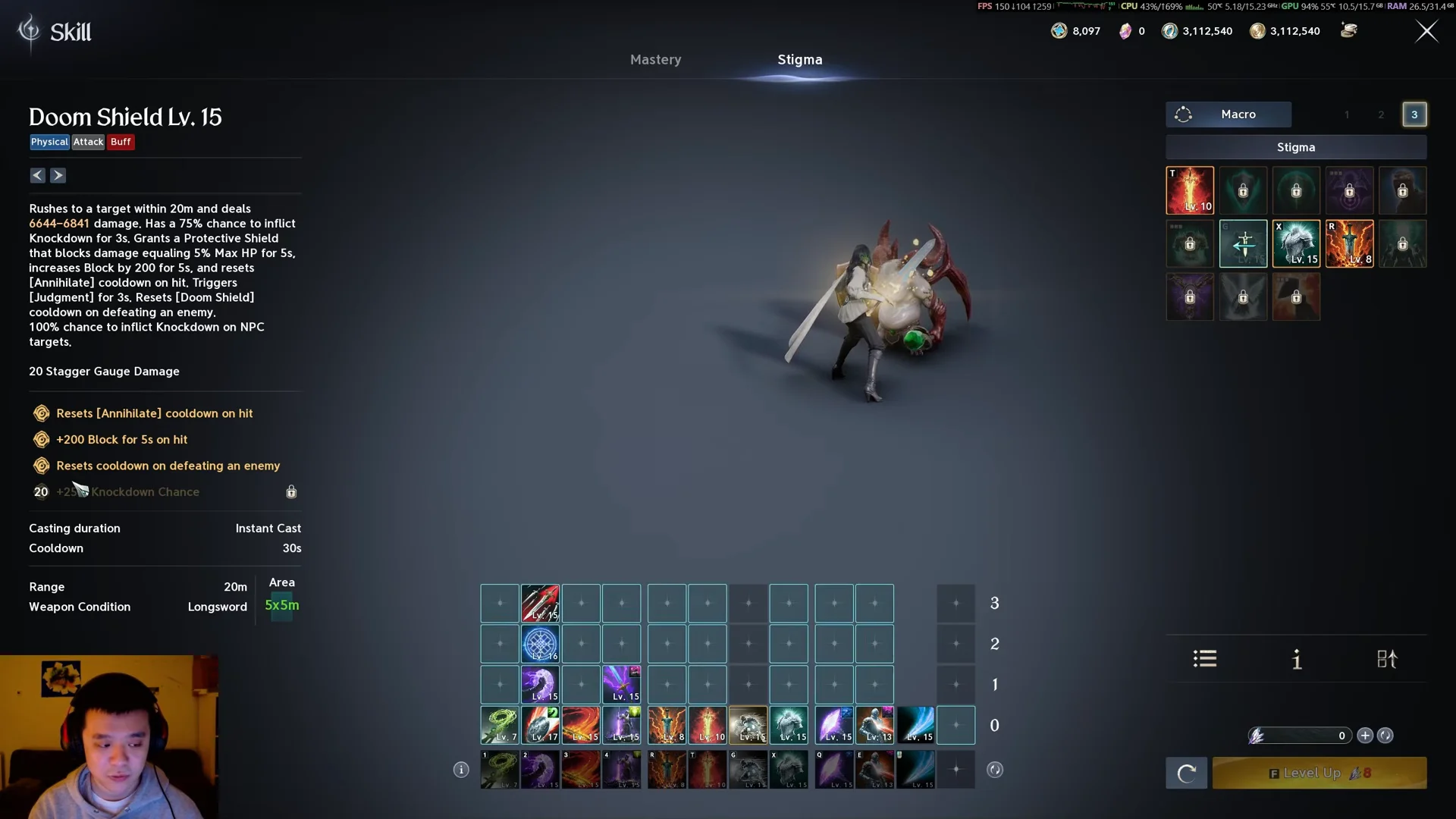 Stigma Skill: Doom Shield