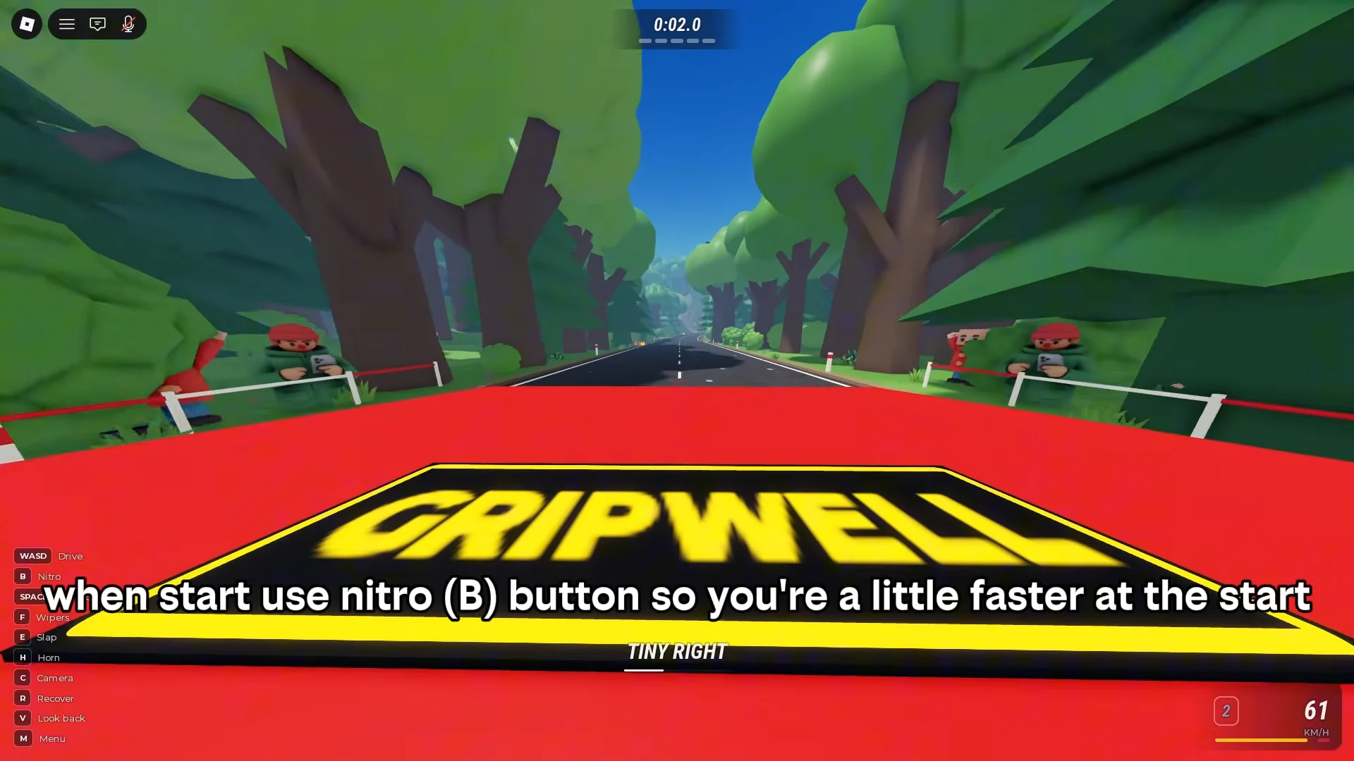 Race Start & Nitro Launch