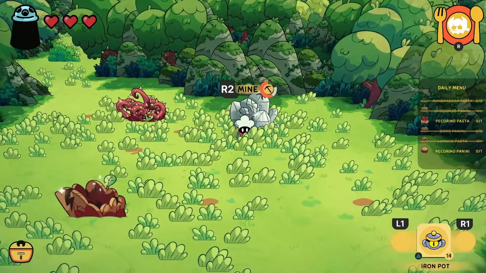 Resource Gathering Gameplay