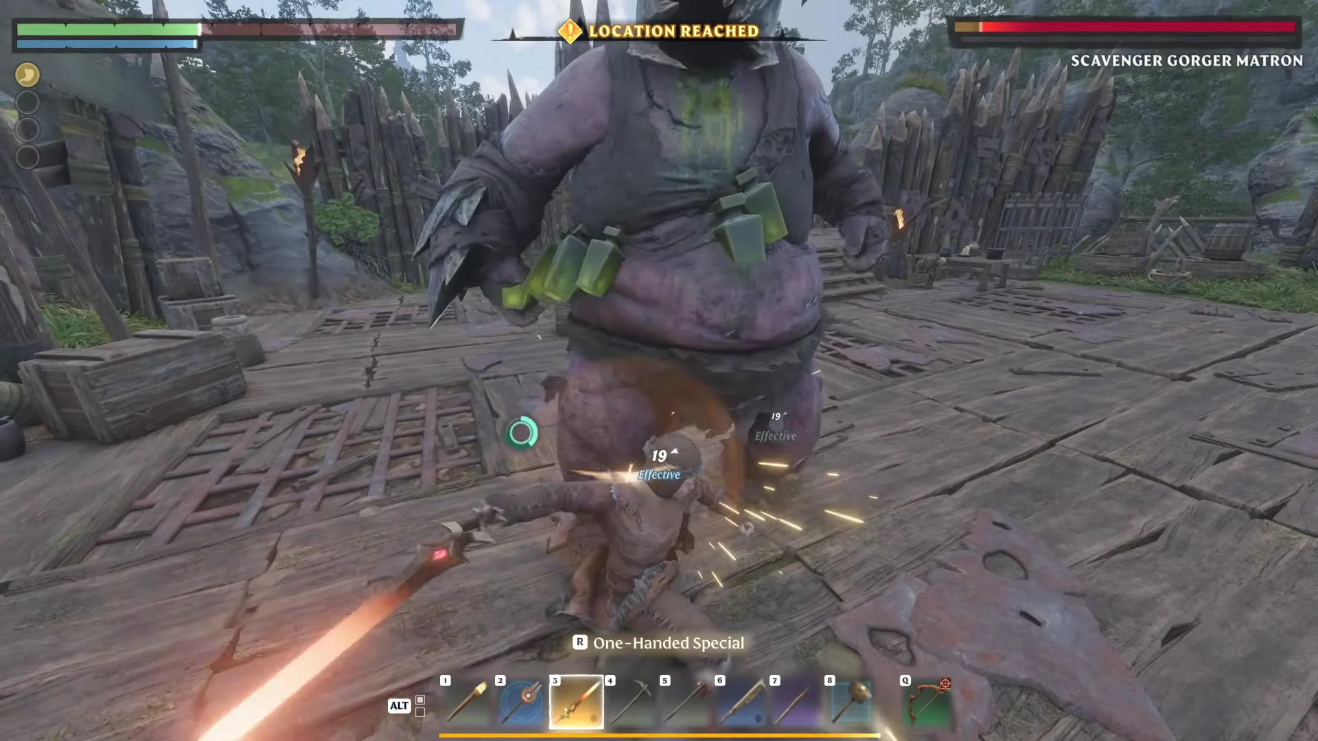 Defeating Scavenger Gorger Matron