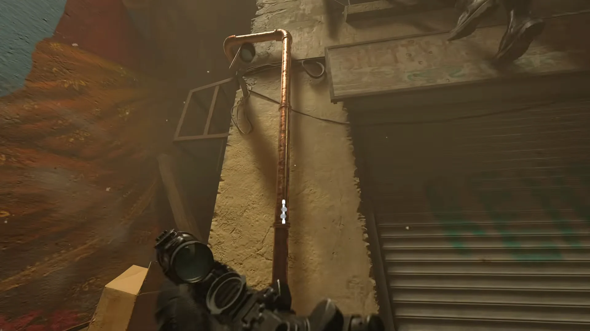 Fleeing Through the Alleys