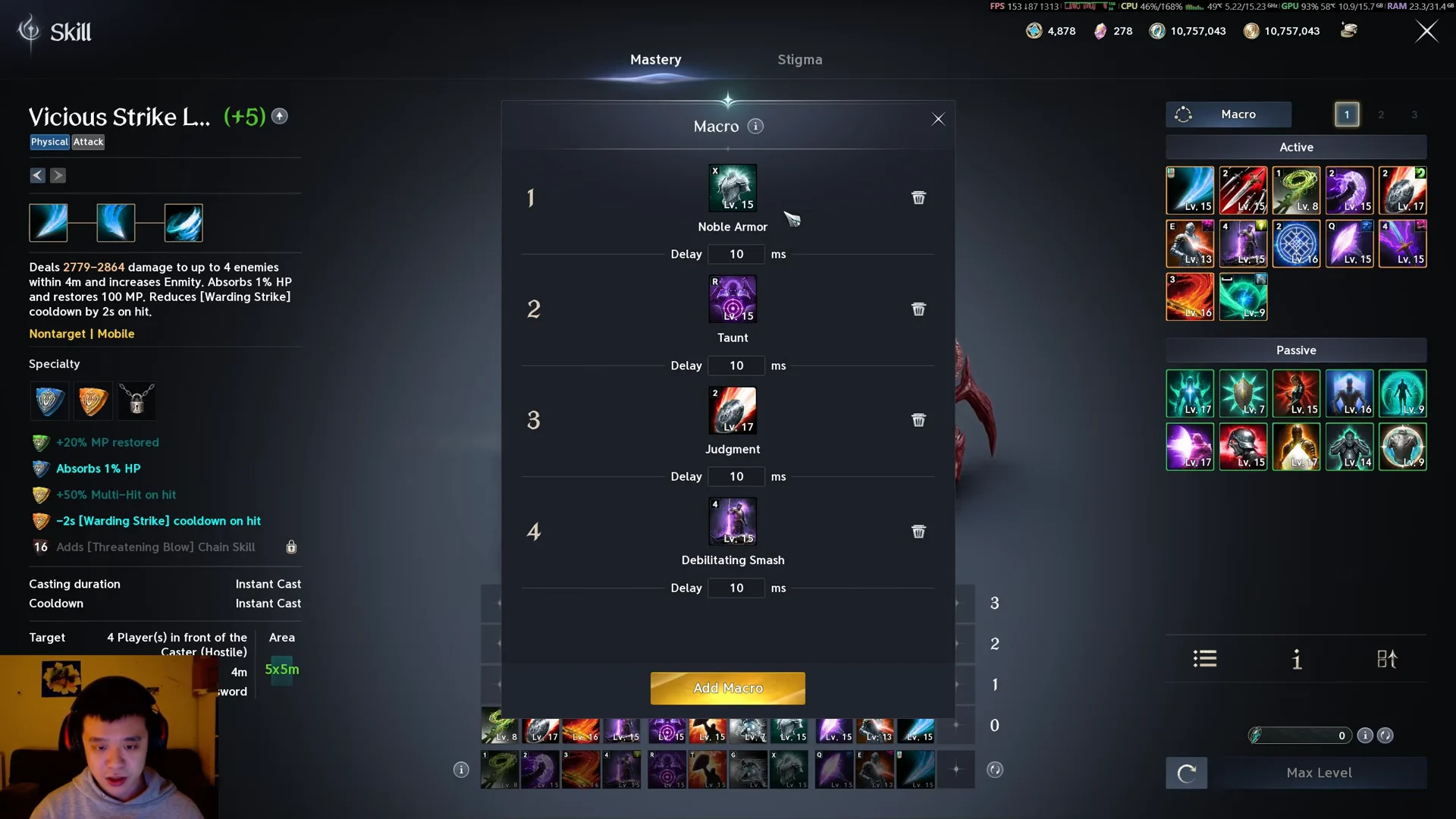 Skill Bar Layout & Macro Setup
