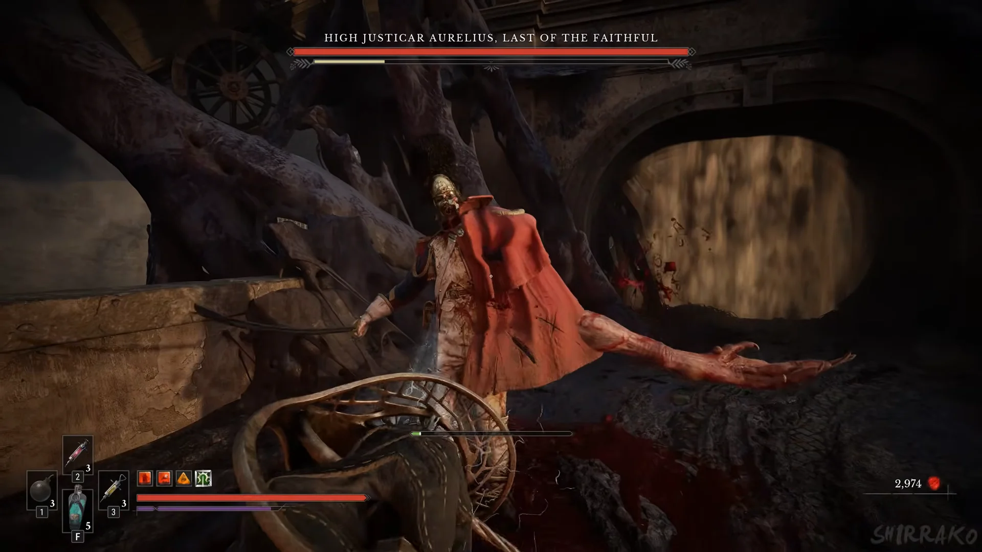 Boss: High Justiciar Aurelius, Last of the Faithful