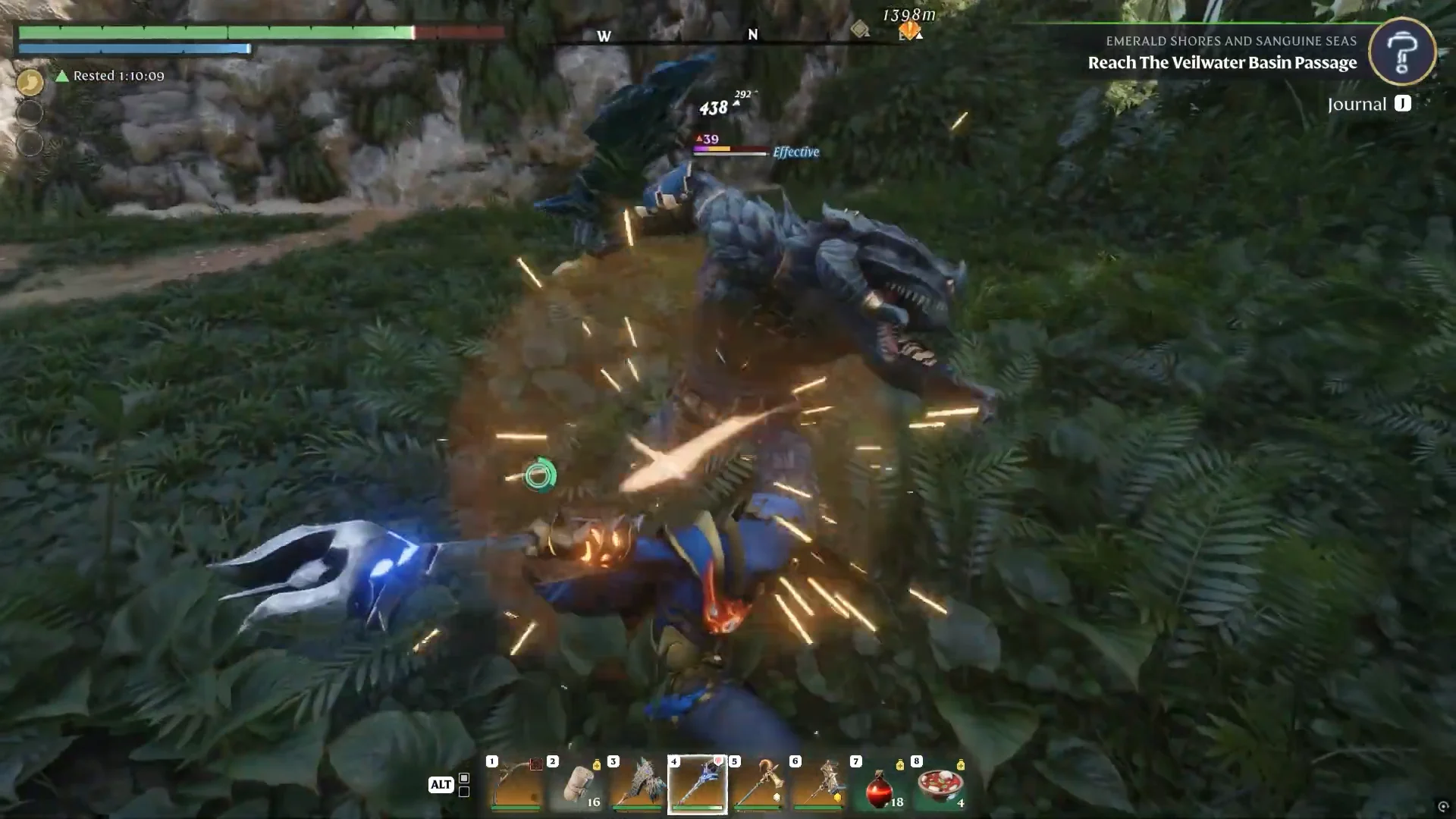 fighting a Drak'Dal