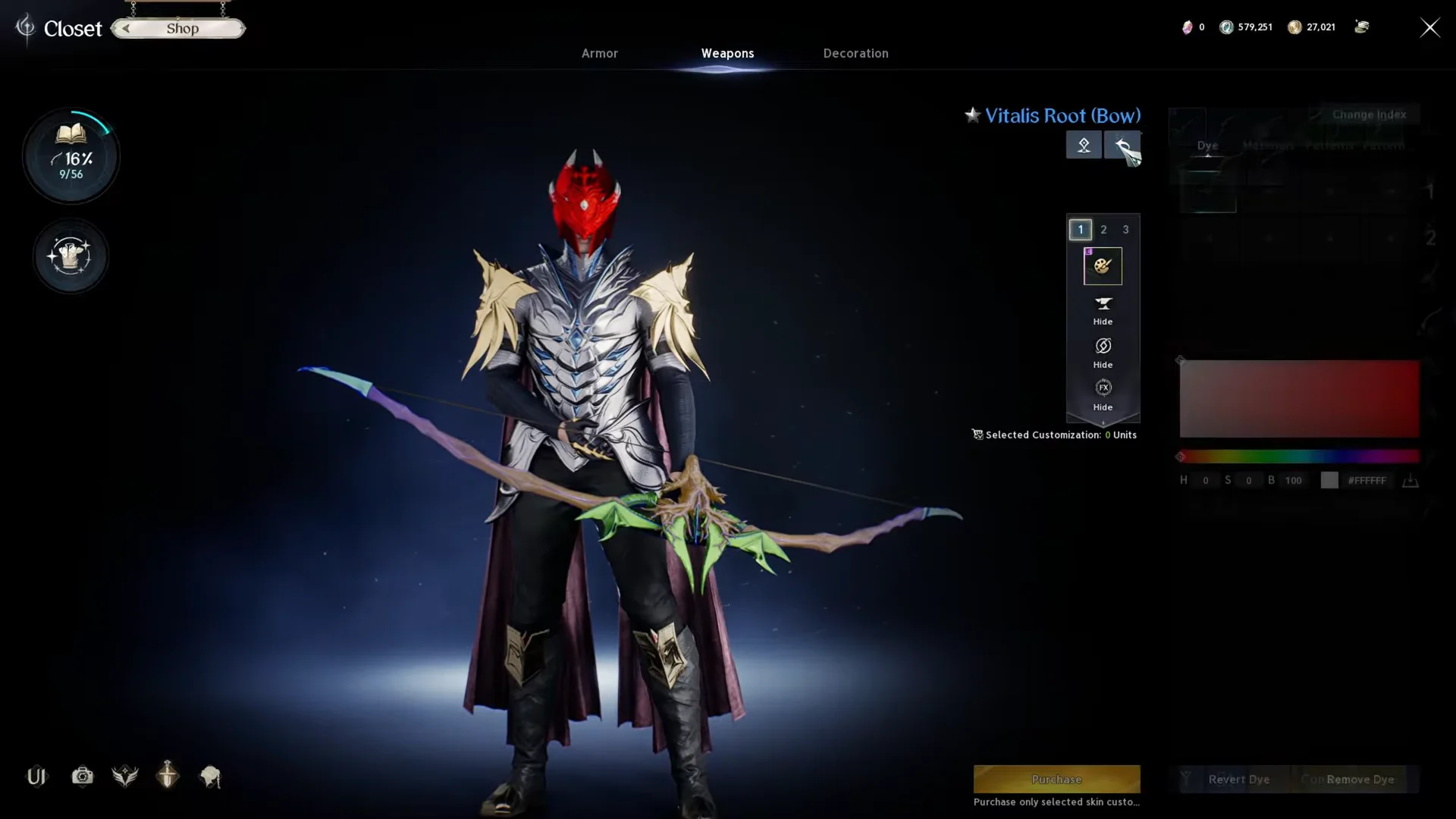 Weapon & Decoration Customization