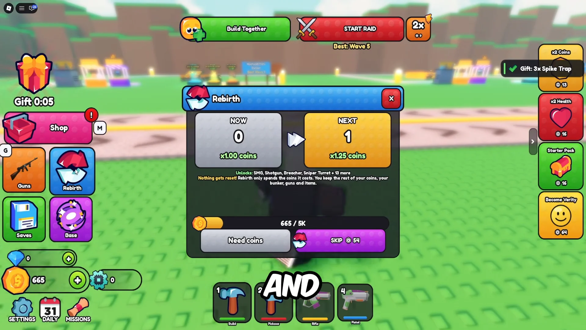 Rebirth System