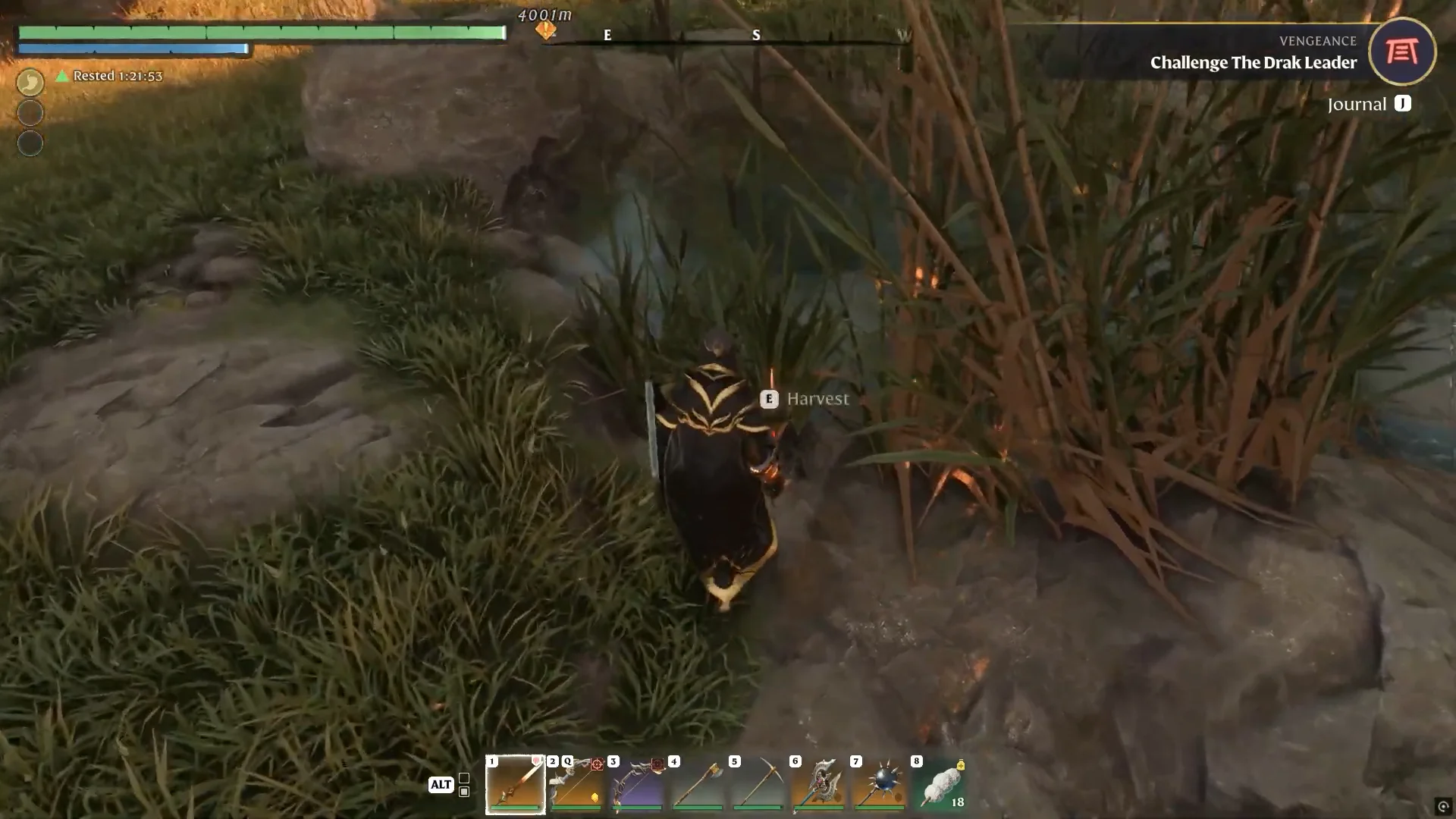 harvesting another reed