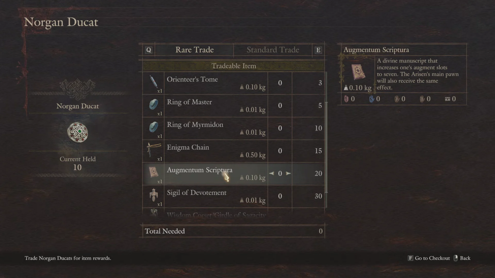 Norgan Ducat Trades with Dwayne