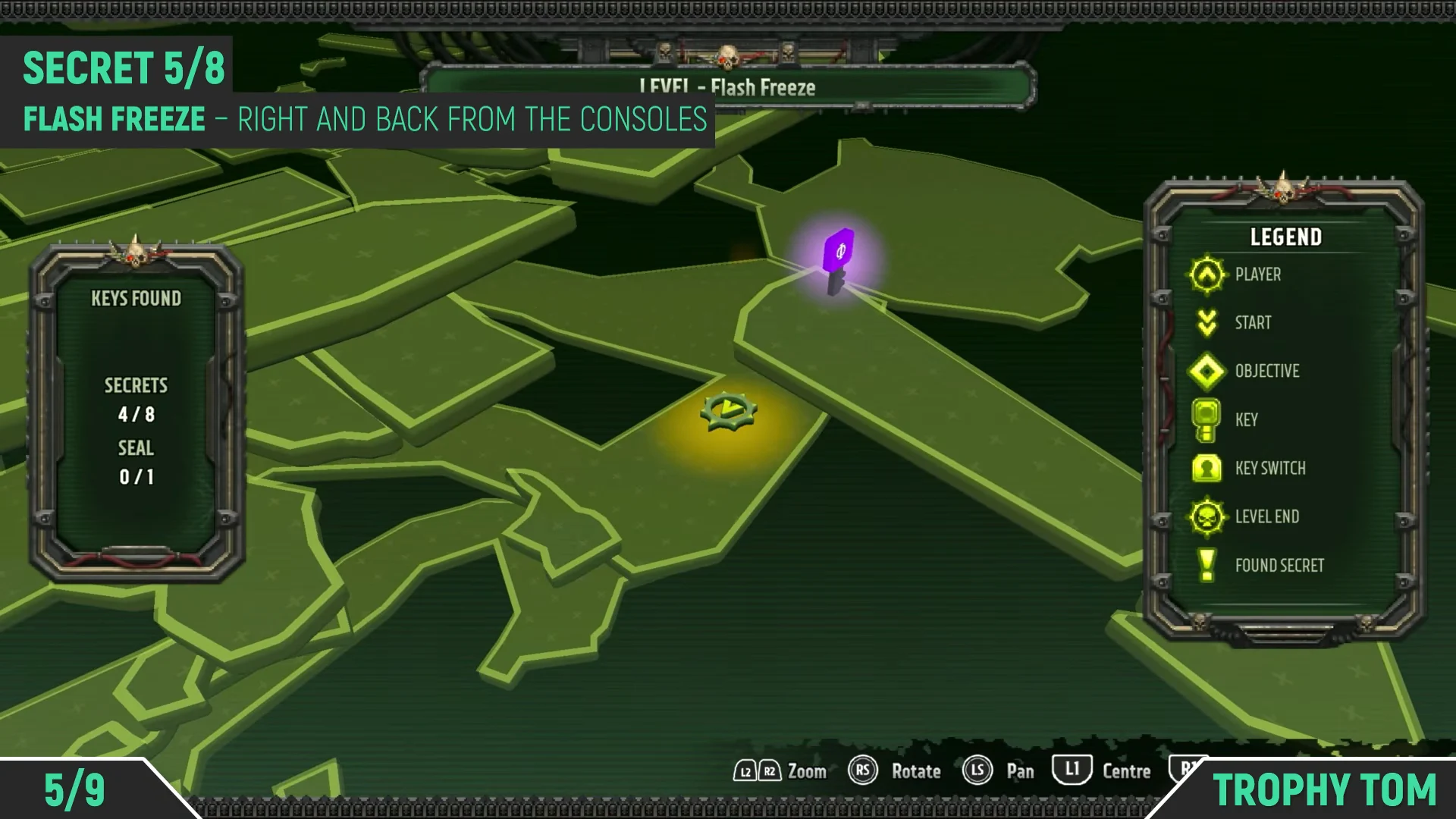 Secret 5/8 Route & Map