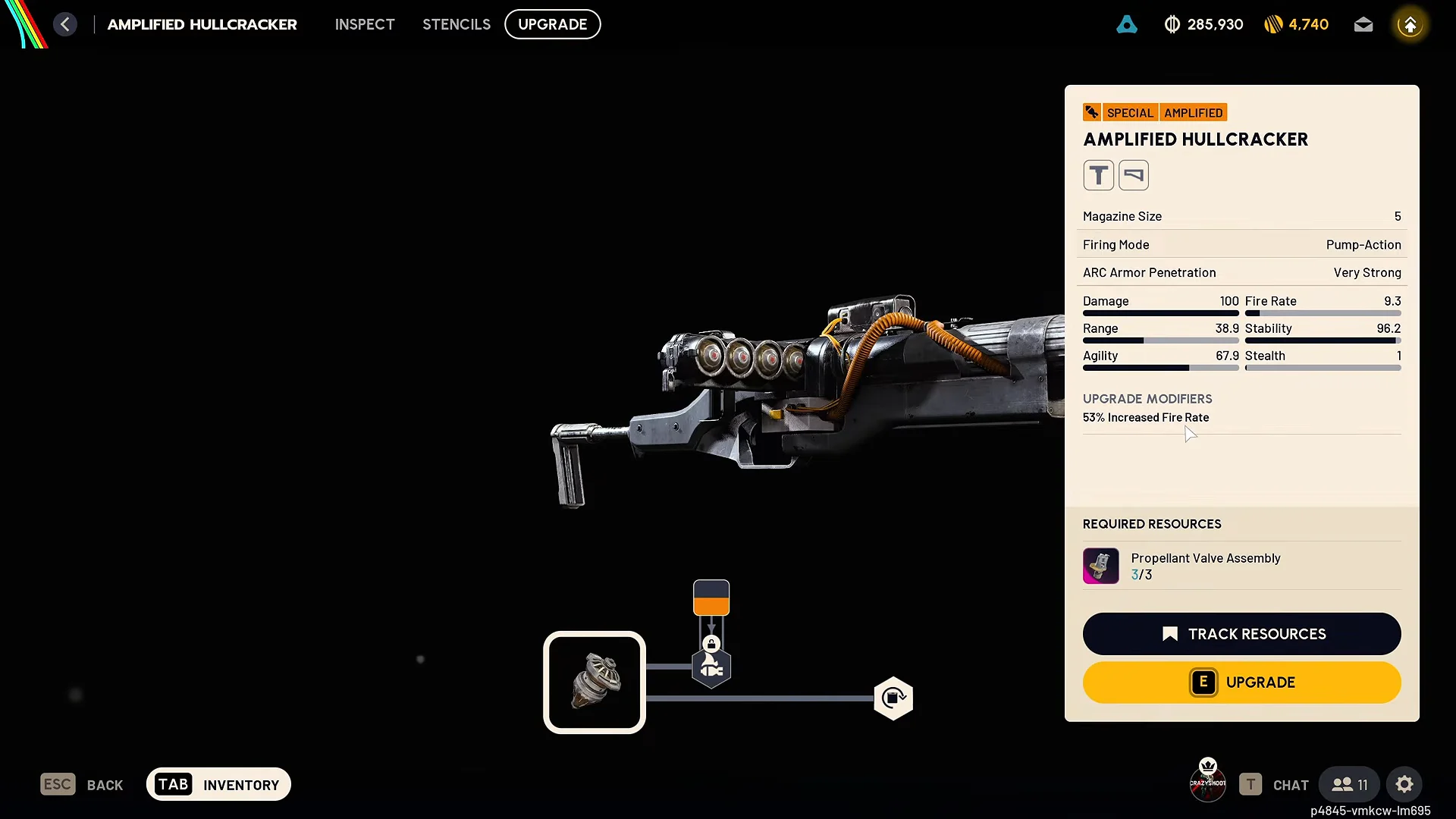 Weapon Amplification System Walkthrough