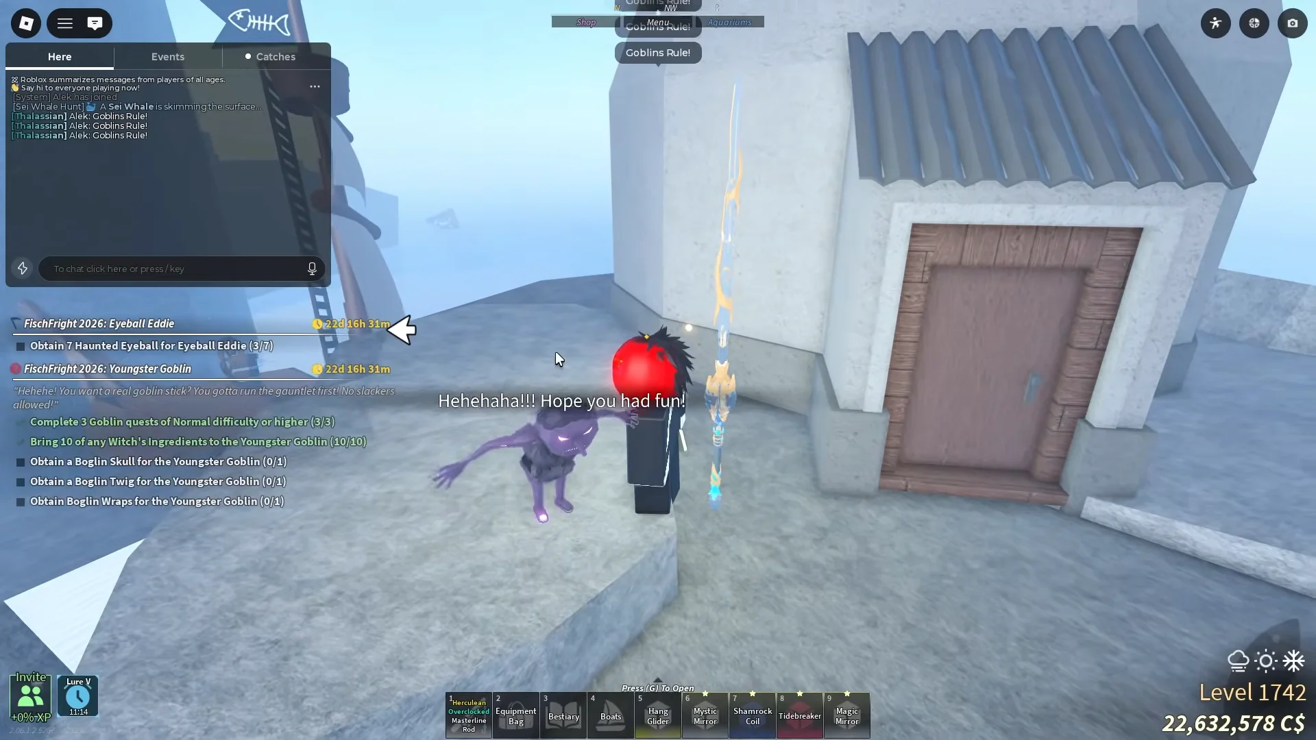 Completing Goblin Tasks