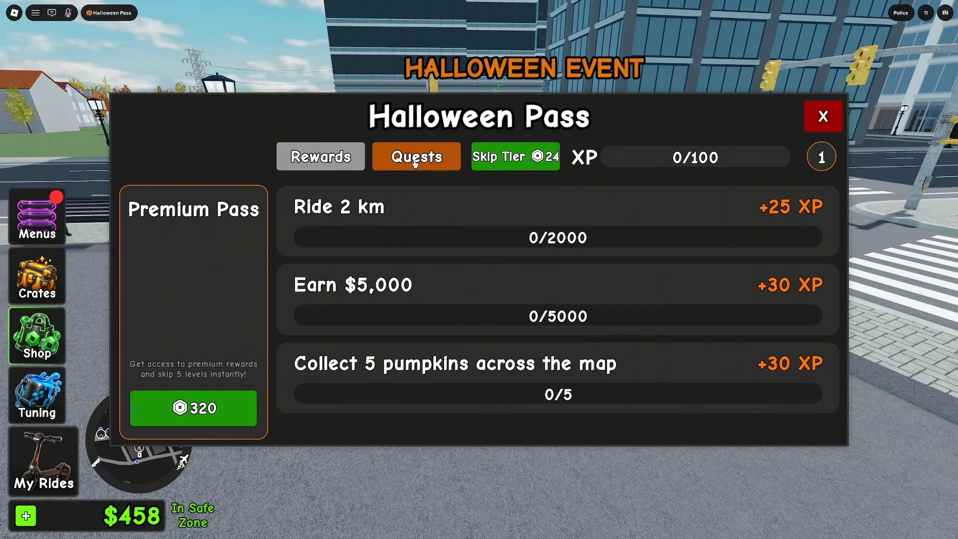 Quests Tab Overview
