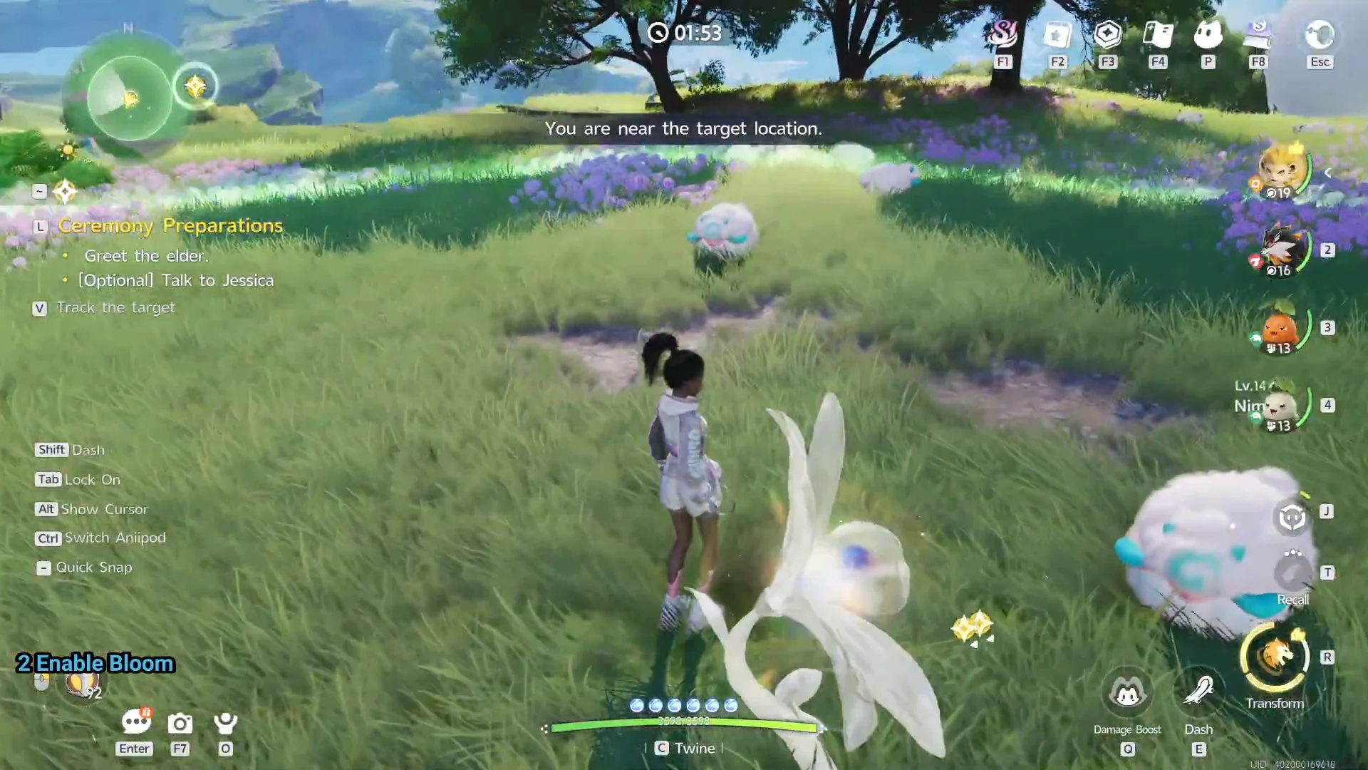 Activating Bloom Event