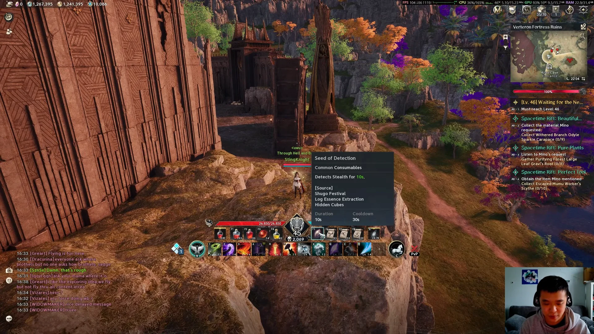 Item Tooltip: Seed of Detection