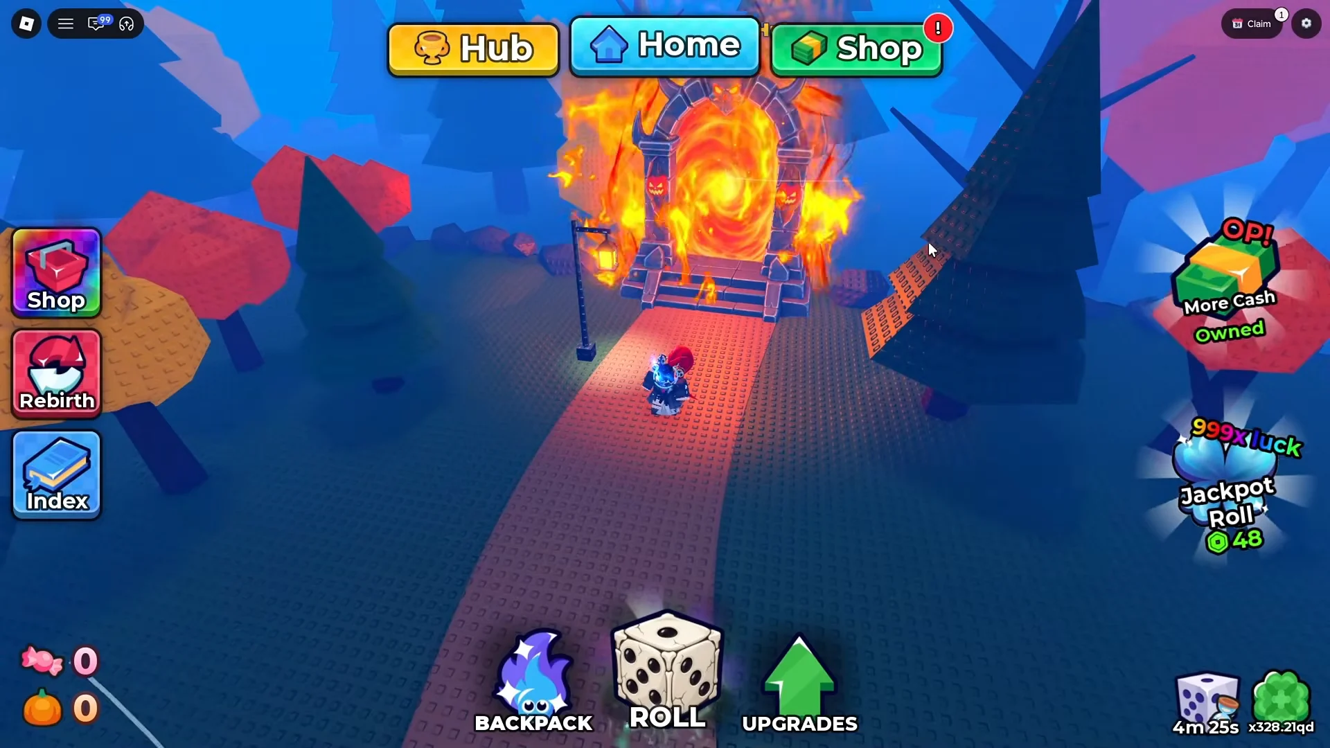 Entering Halloween Portal